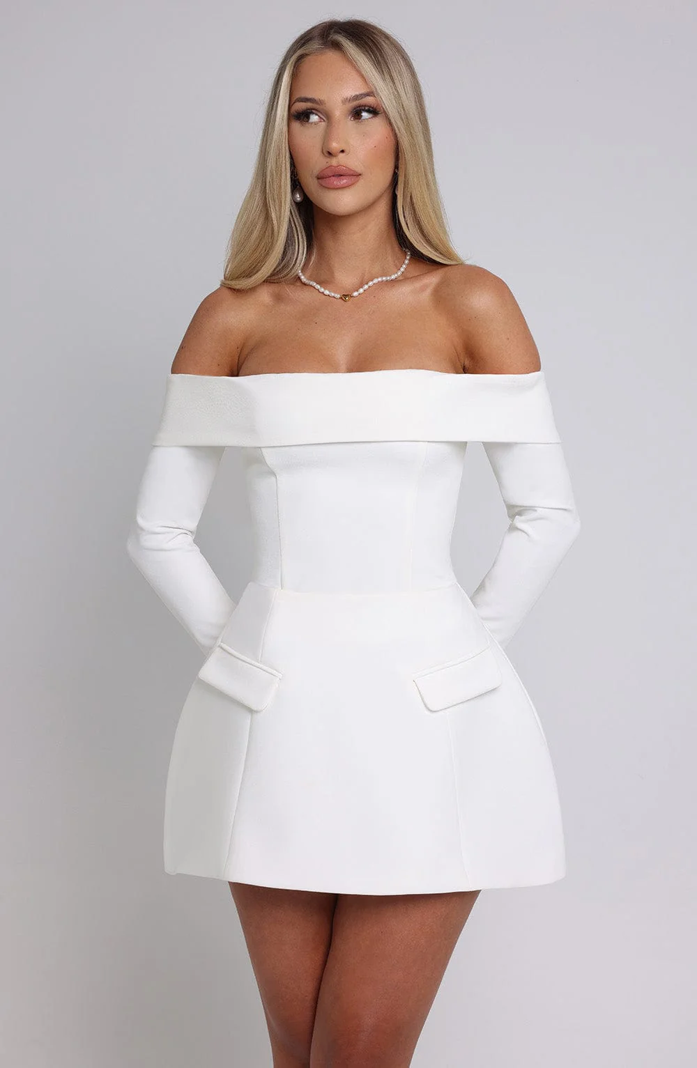 Grace Skort - Ivory - Image 14