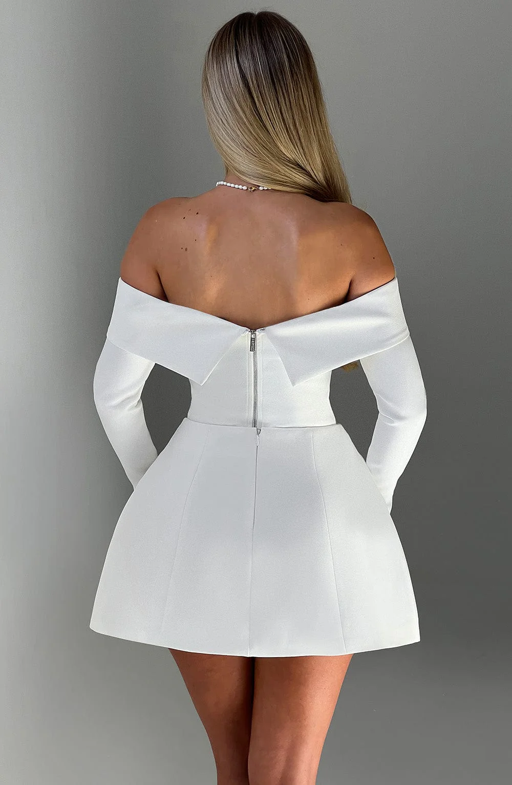 Grace Skort - Ivory - Image 6
