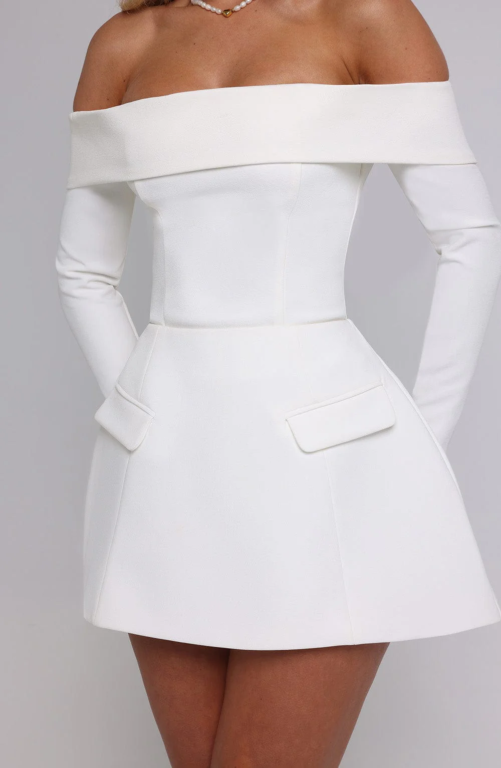 Grace Skort - Ivory - Image 7