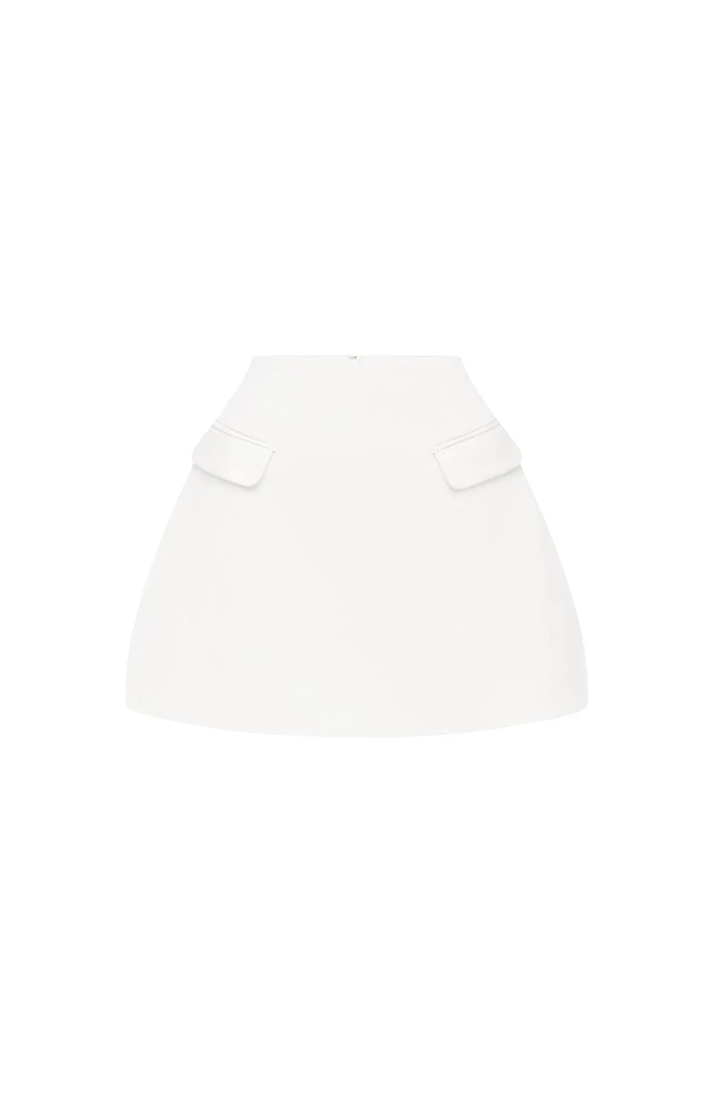Grace Skort - Ivory - Image 8
