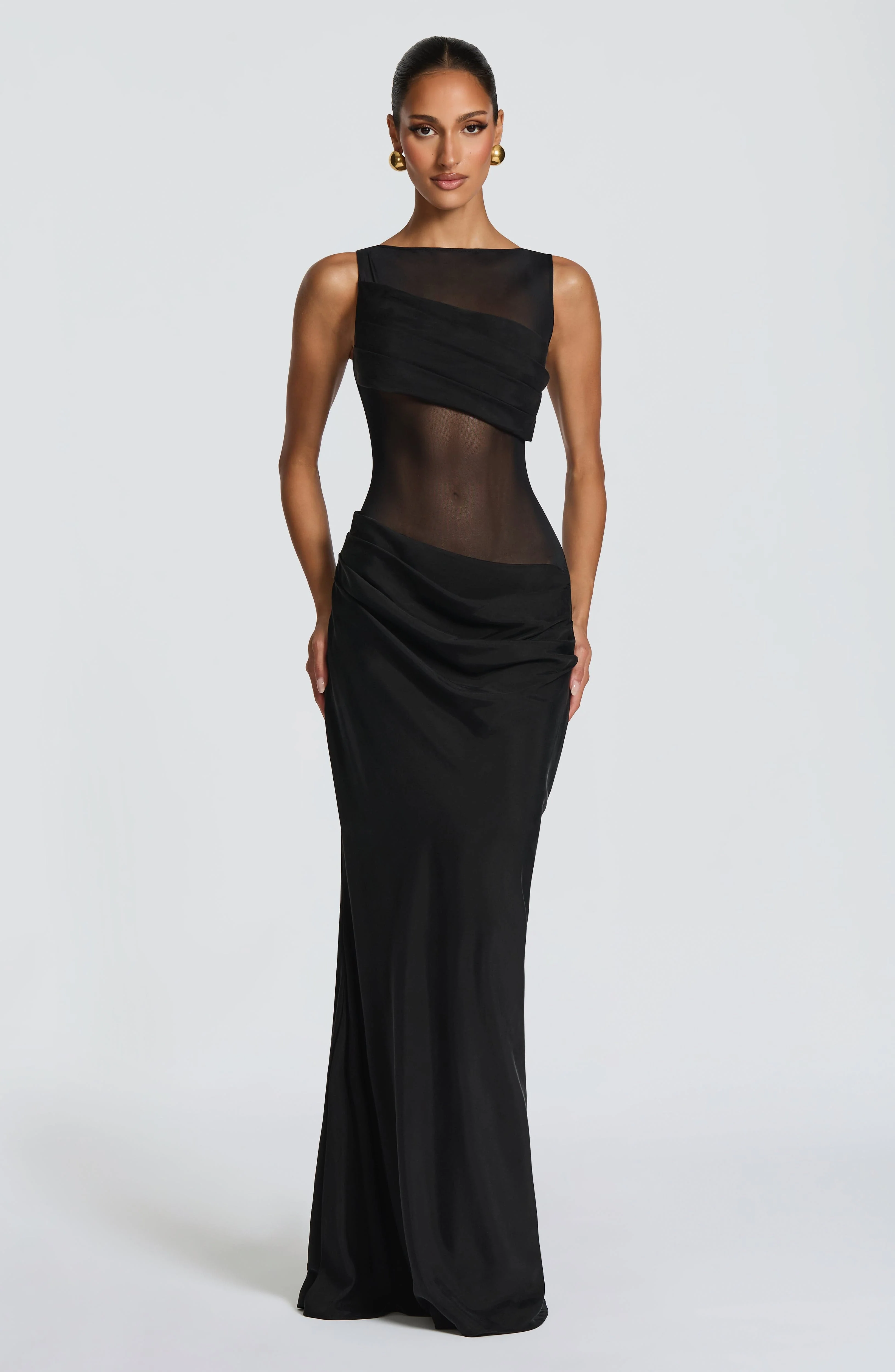 Gracelyn Maxi Dress - Black - Image 6