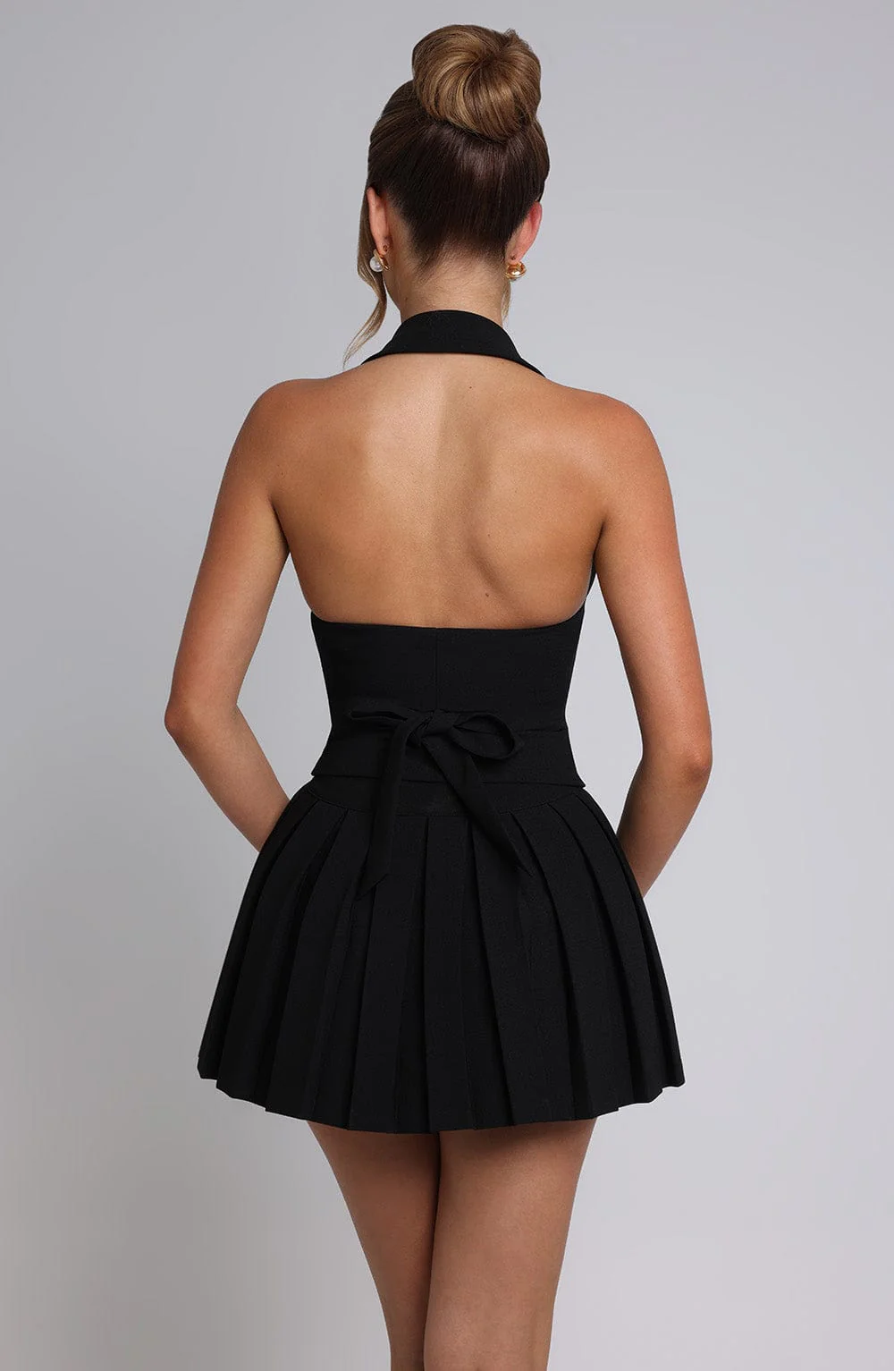 Gretchen Mini Skirt - Black - Image 4