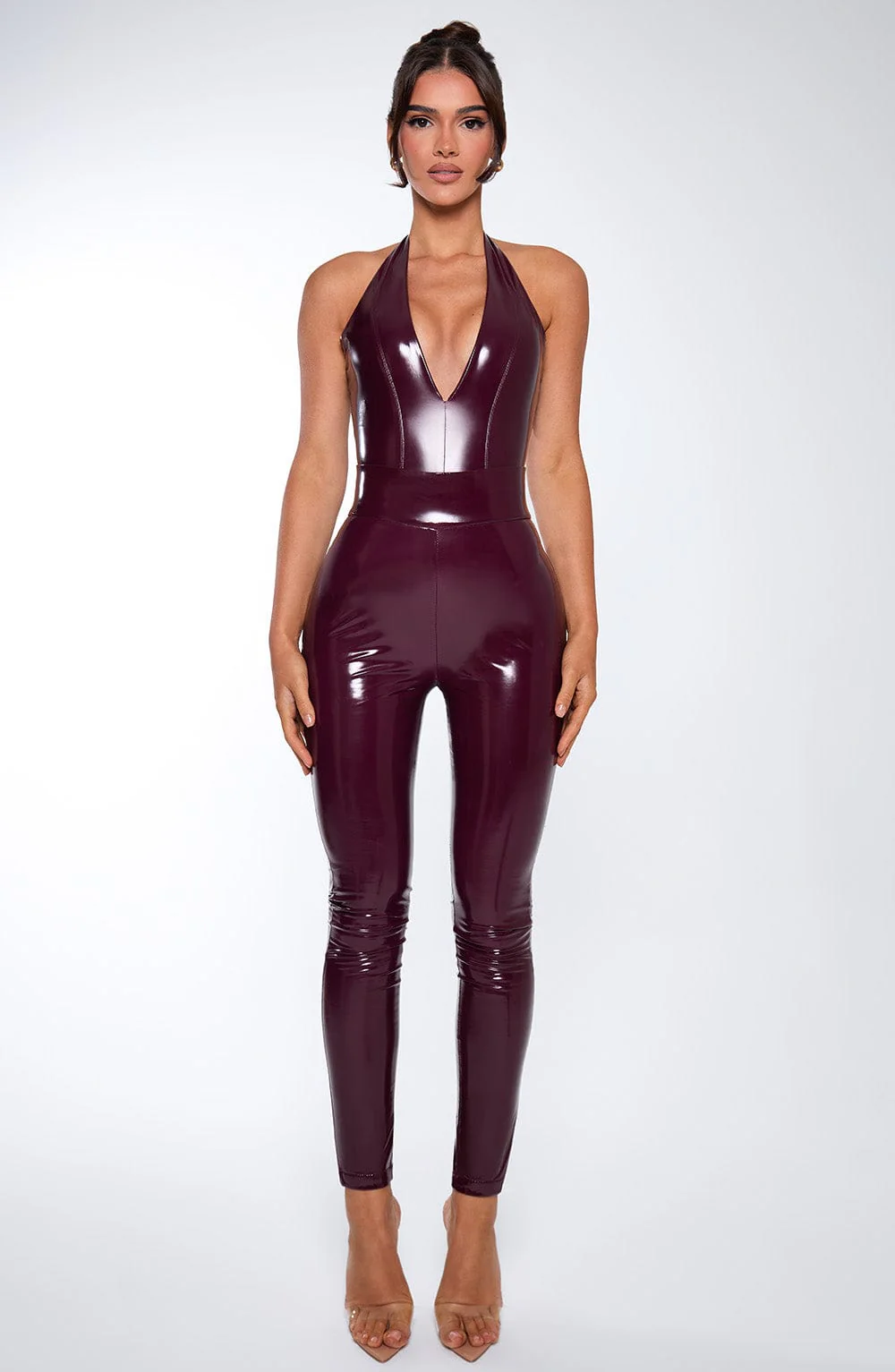Harley Bodysuit - Cherry Lacquer - Image 17