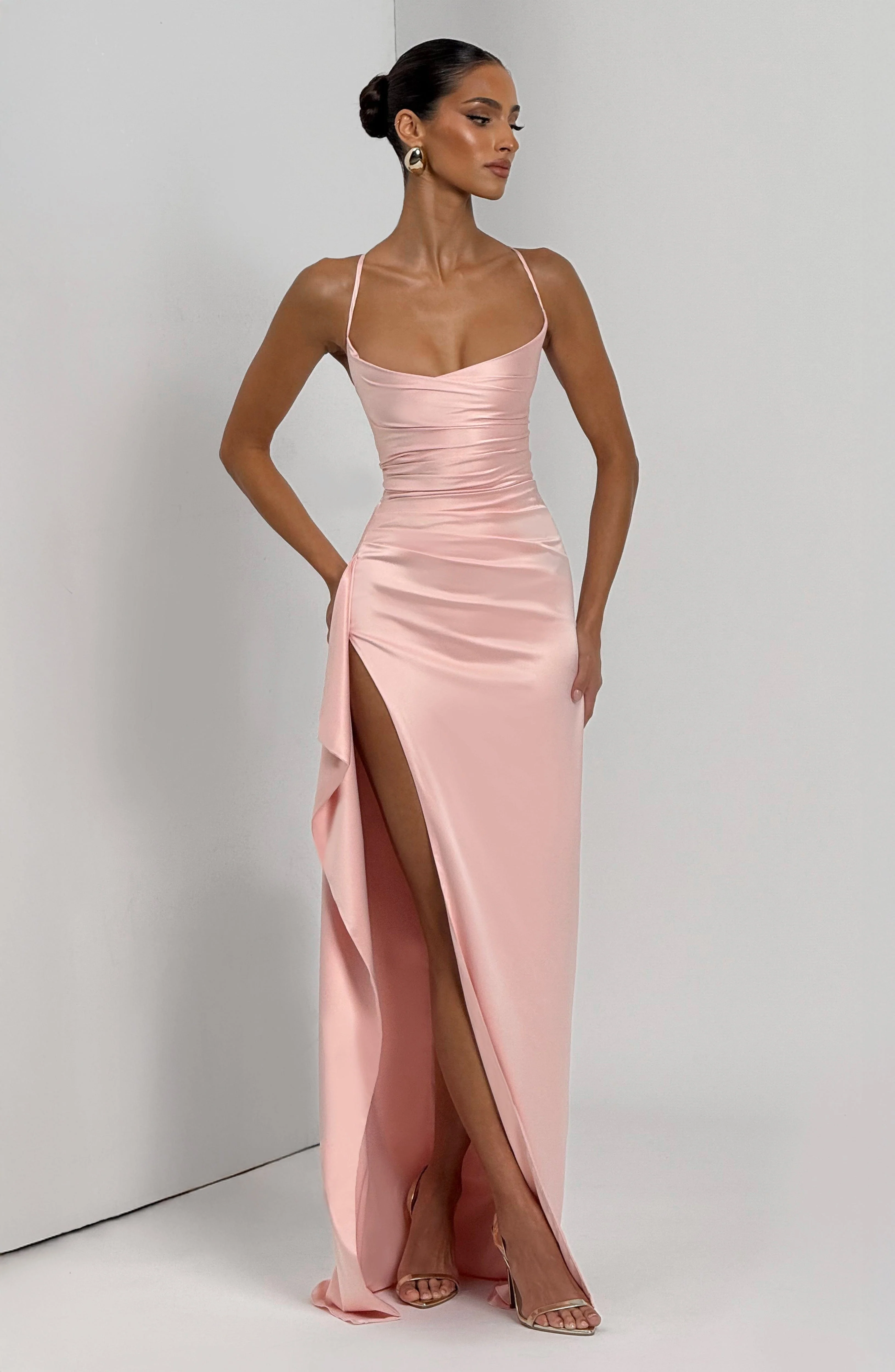 Helen Maxi Dress - Blush - Image 4