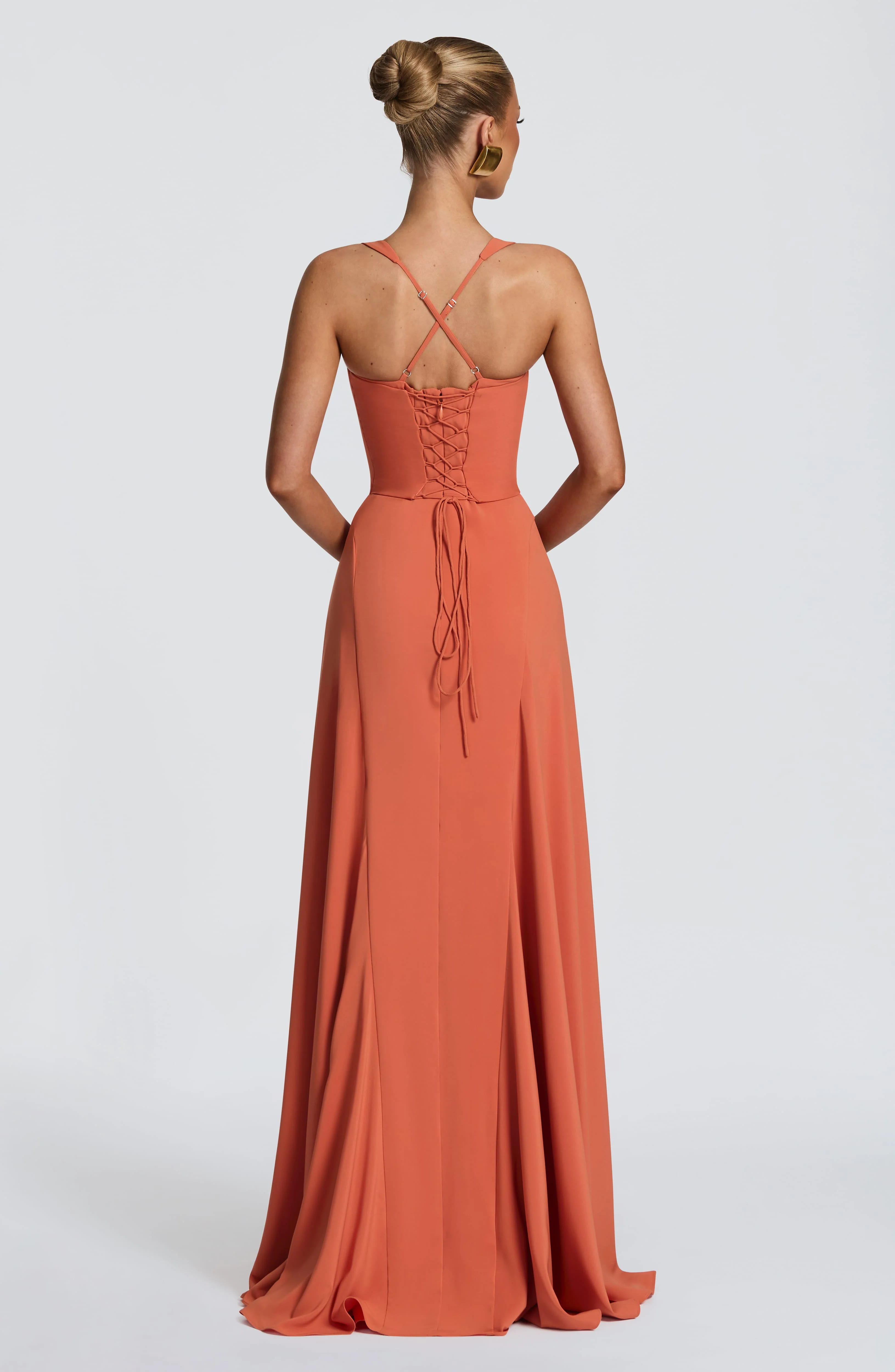 Irie Maxi Dress - Burnt Orange - Image 2