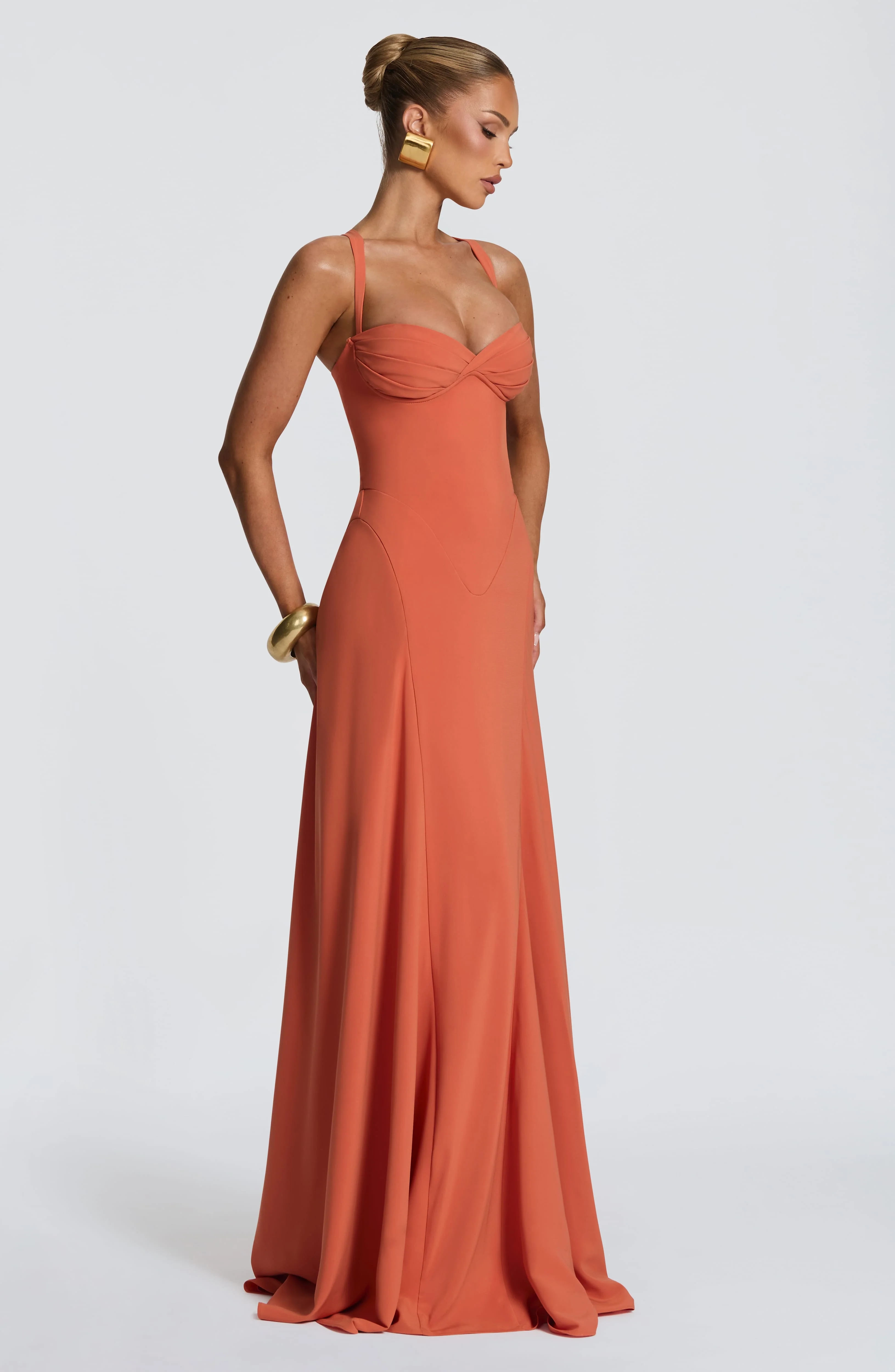Irie Maxi Dress - Burnt Orange - Image 3