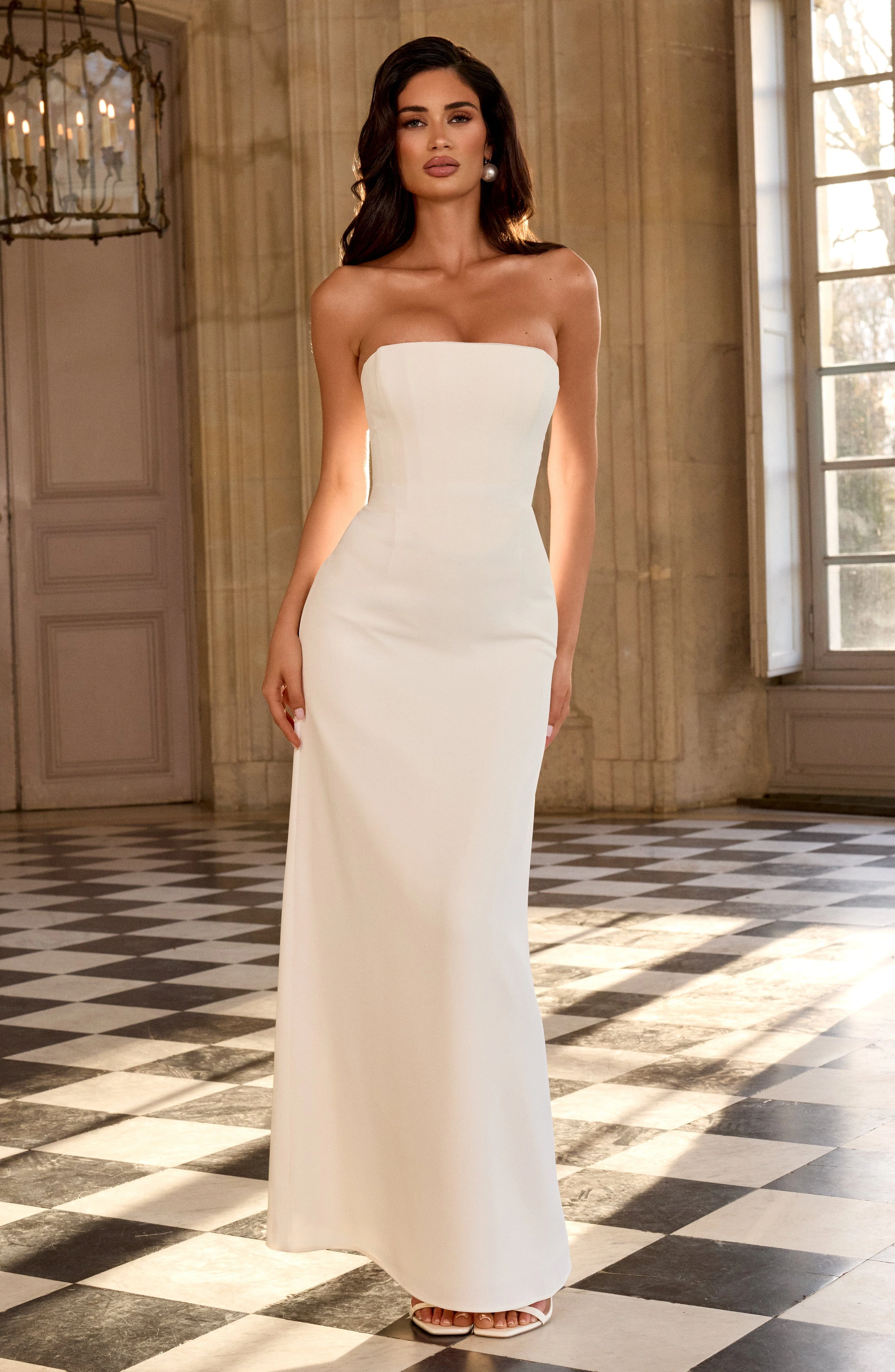 Irmina Maxi Dress - Ivory - Image 9
