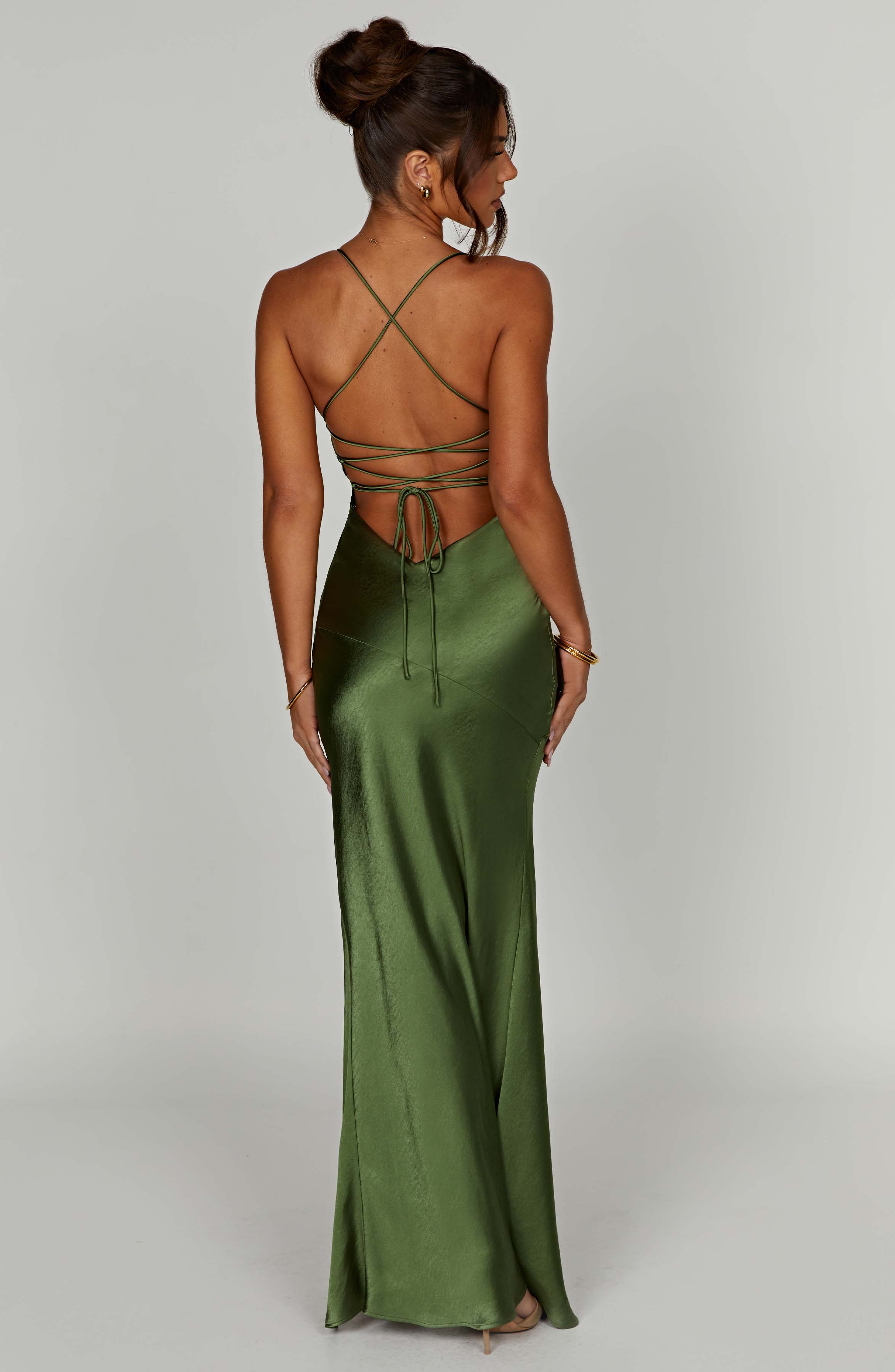 Isobel Maxi Dress - Emerald - Image 9