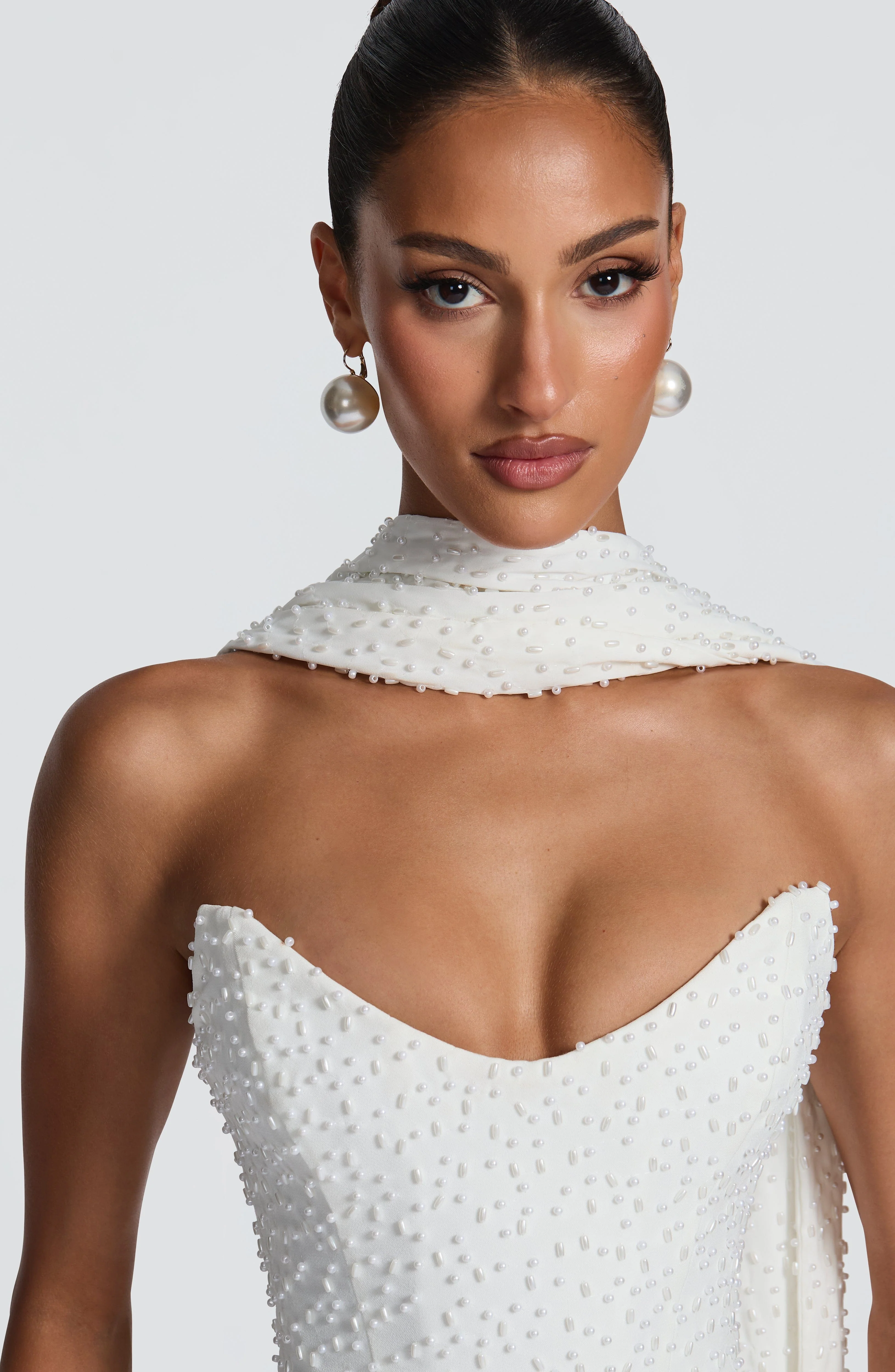 Iver Scarf - Ivory - Image 3