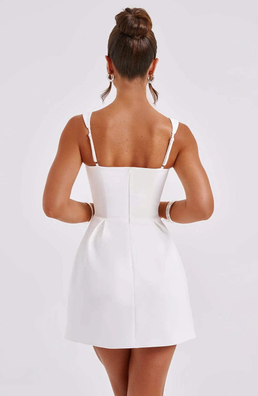 Janiyah Mini Dress - Ivory - Image 3