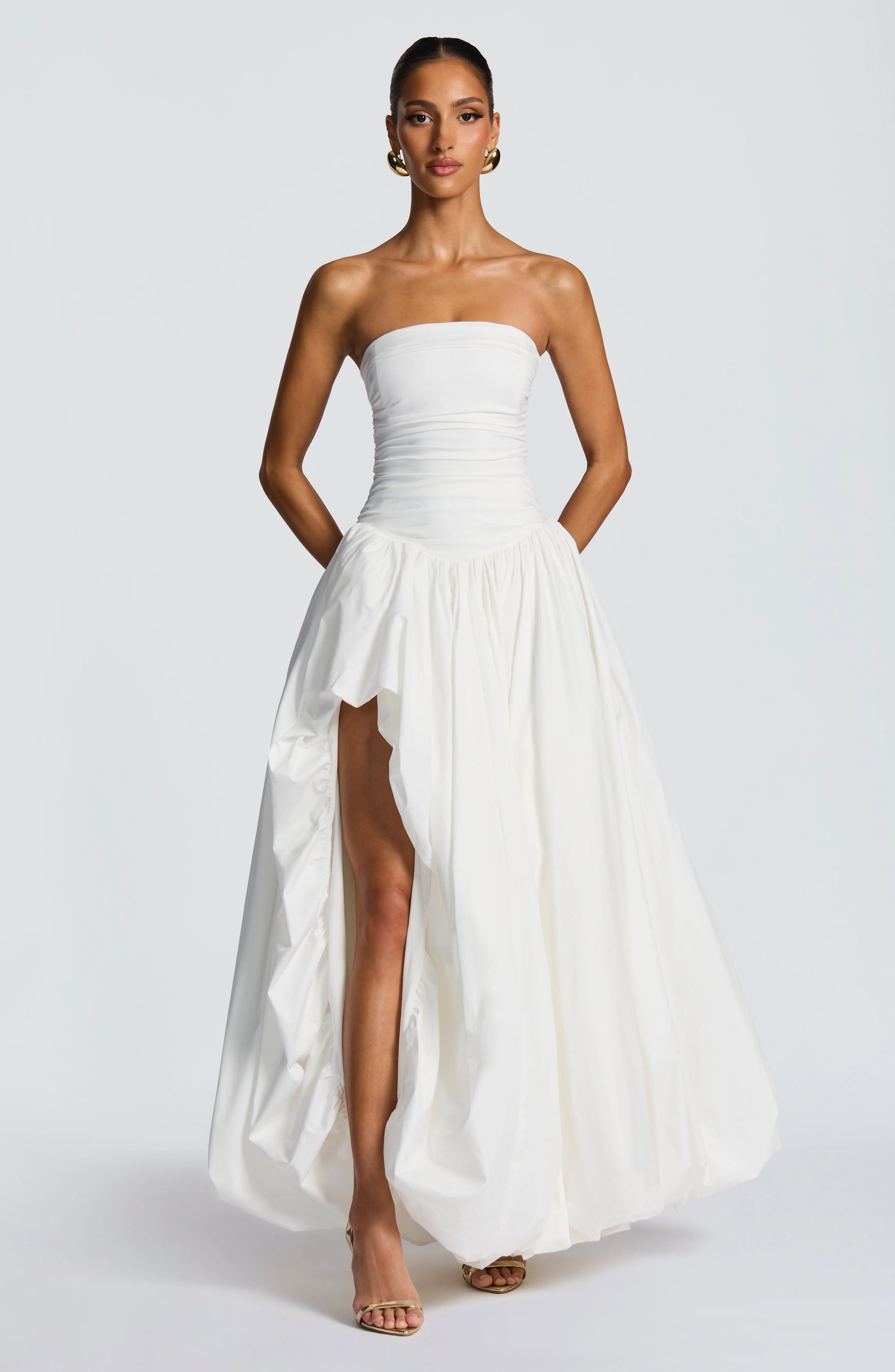 Jillian Maxi Dress - Ivory - Image 8