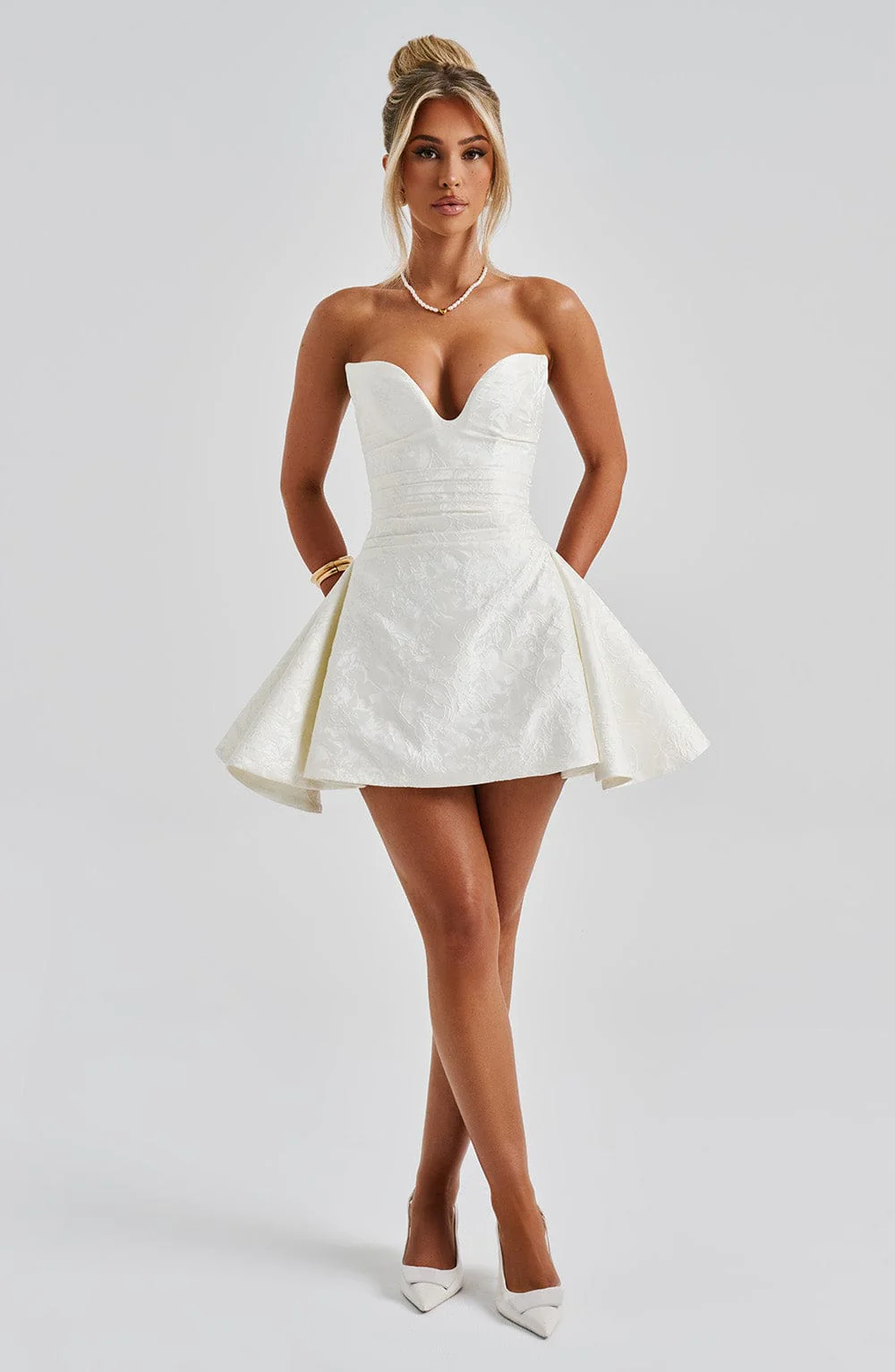 Joan Playsuit - Ivory - Image 4