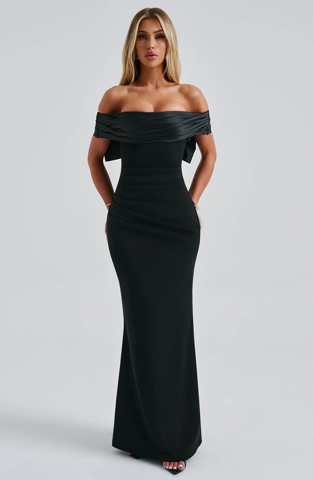 Joanna Maxi Dress - Black - Image 6