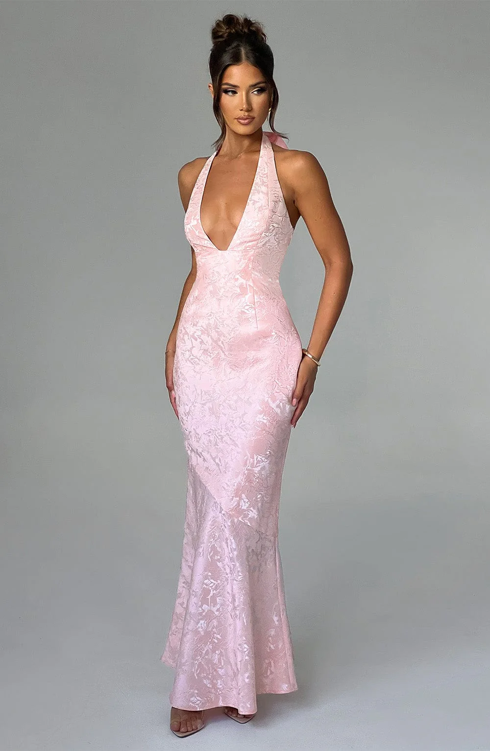 Josephine Maxi Dress - Blush - Image 3