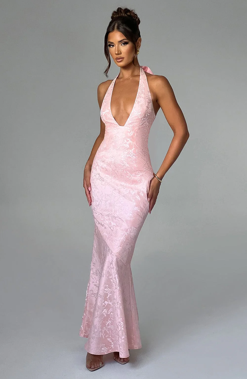 Josephine Maxi Dress - Blush - Image 8