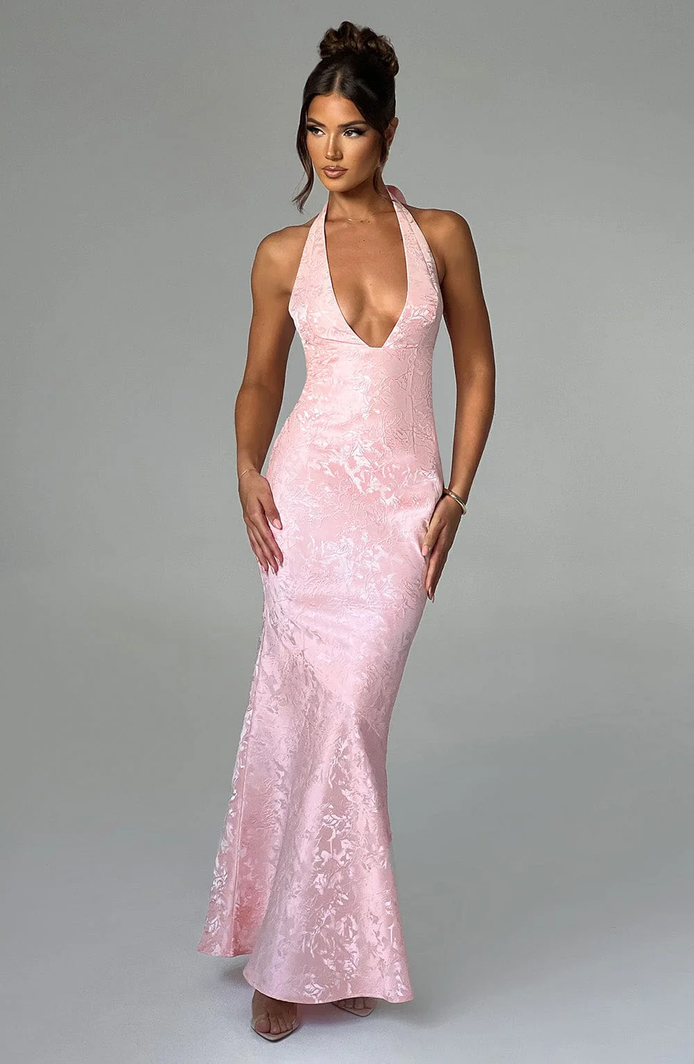 Josephine Maxi Dress - Blush - Image 9