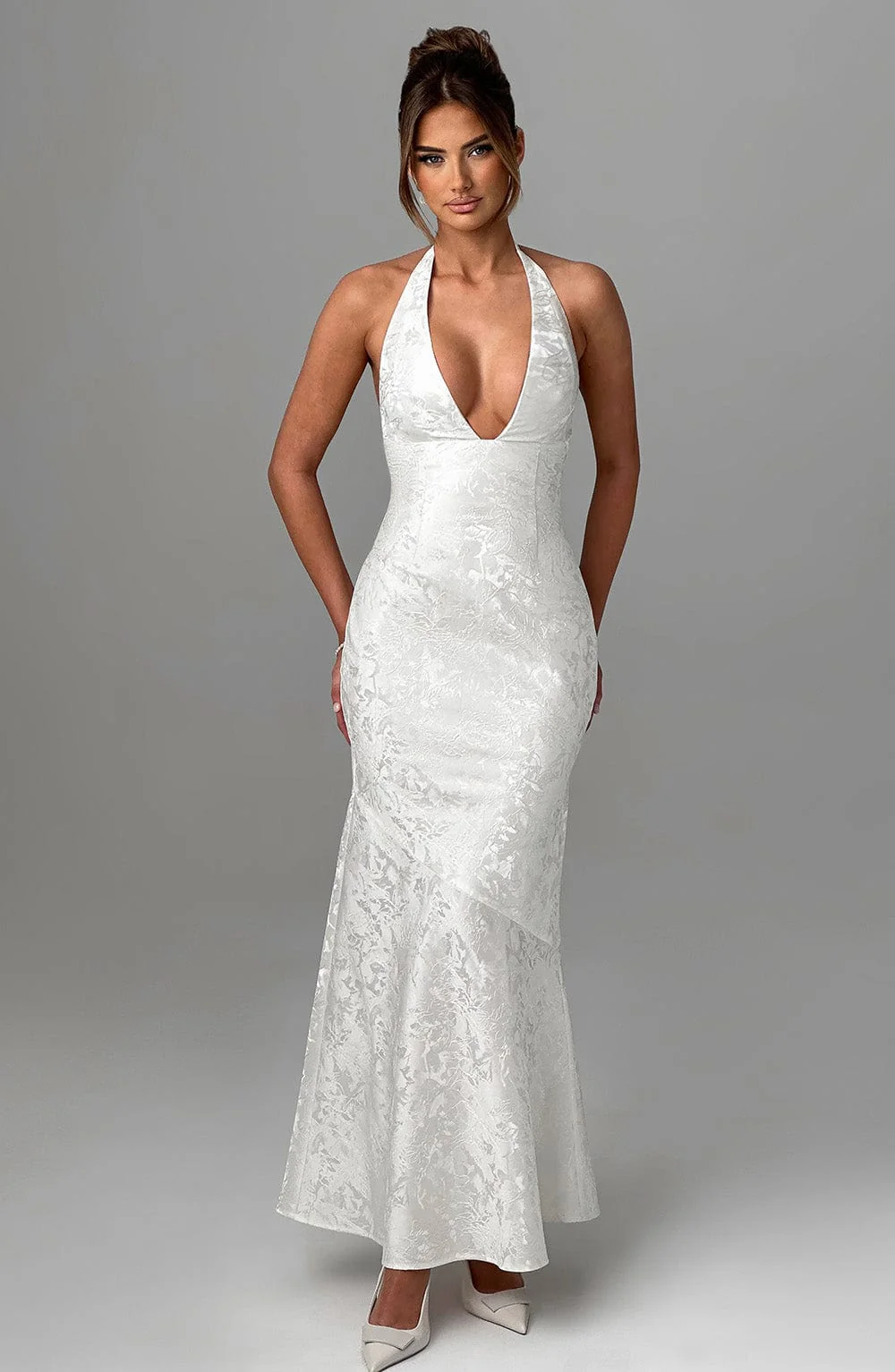 Josephine Maxi Dress - Ivory - Image 3