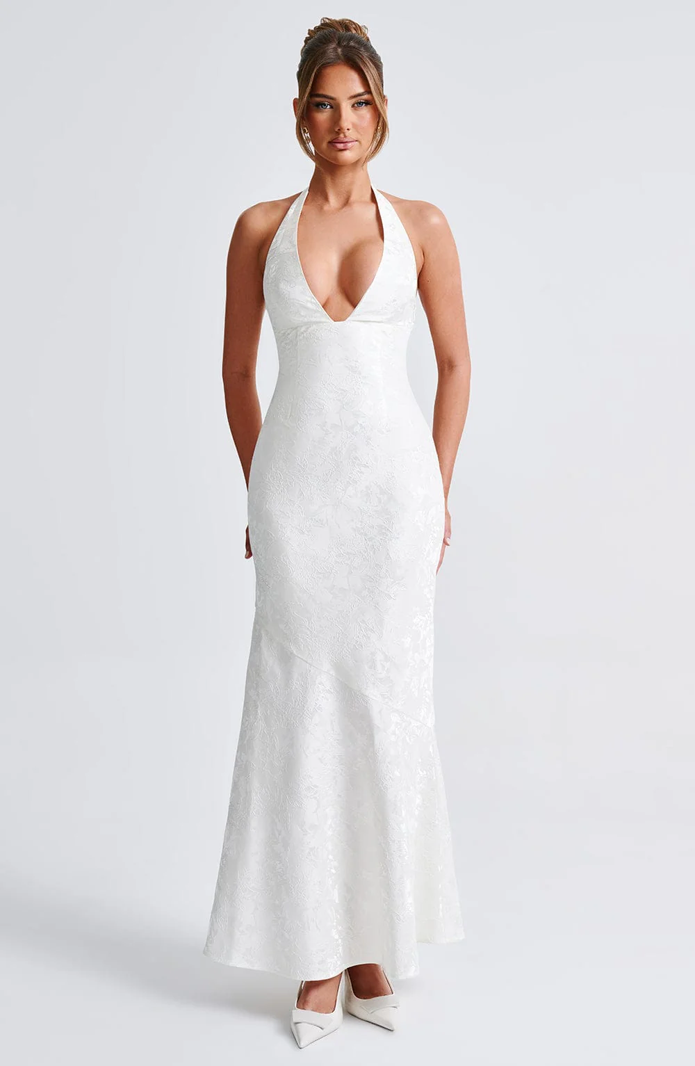 Josephine Maxi Dress - Ivory - Image 9