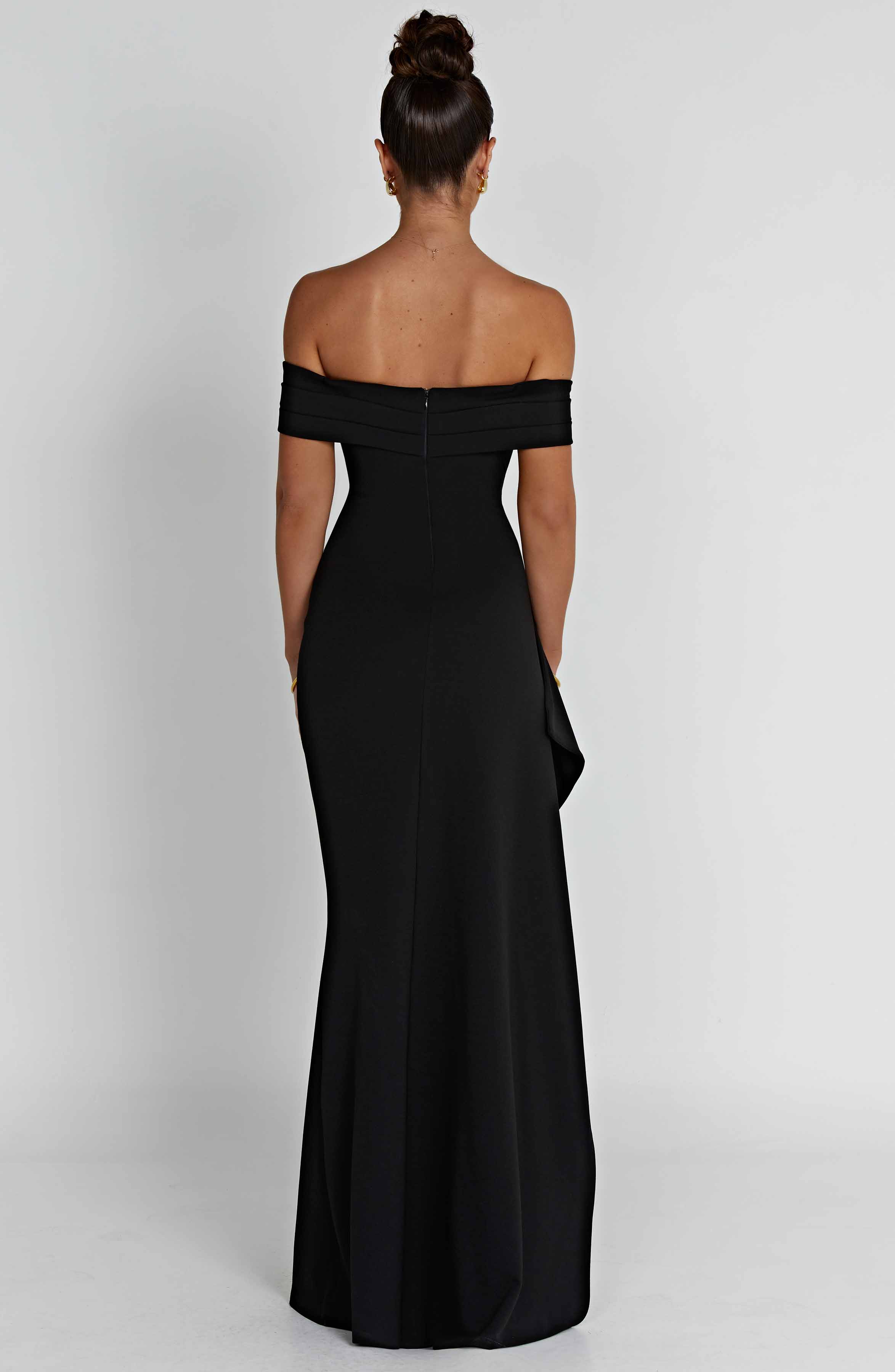 Joyce Maxi Dress - Black - Image 5