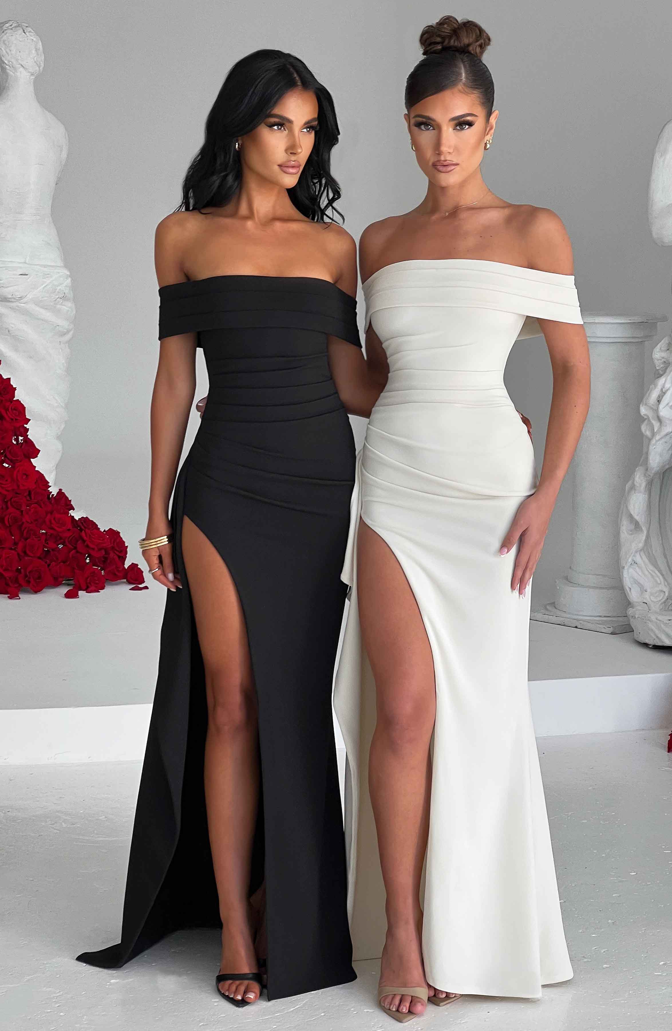 Joyce Maxi Dress - Ivory - Image 3