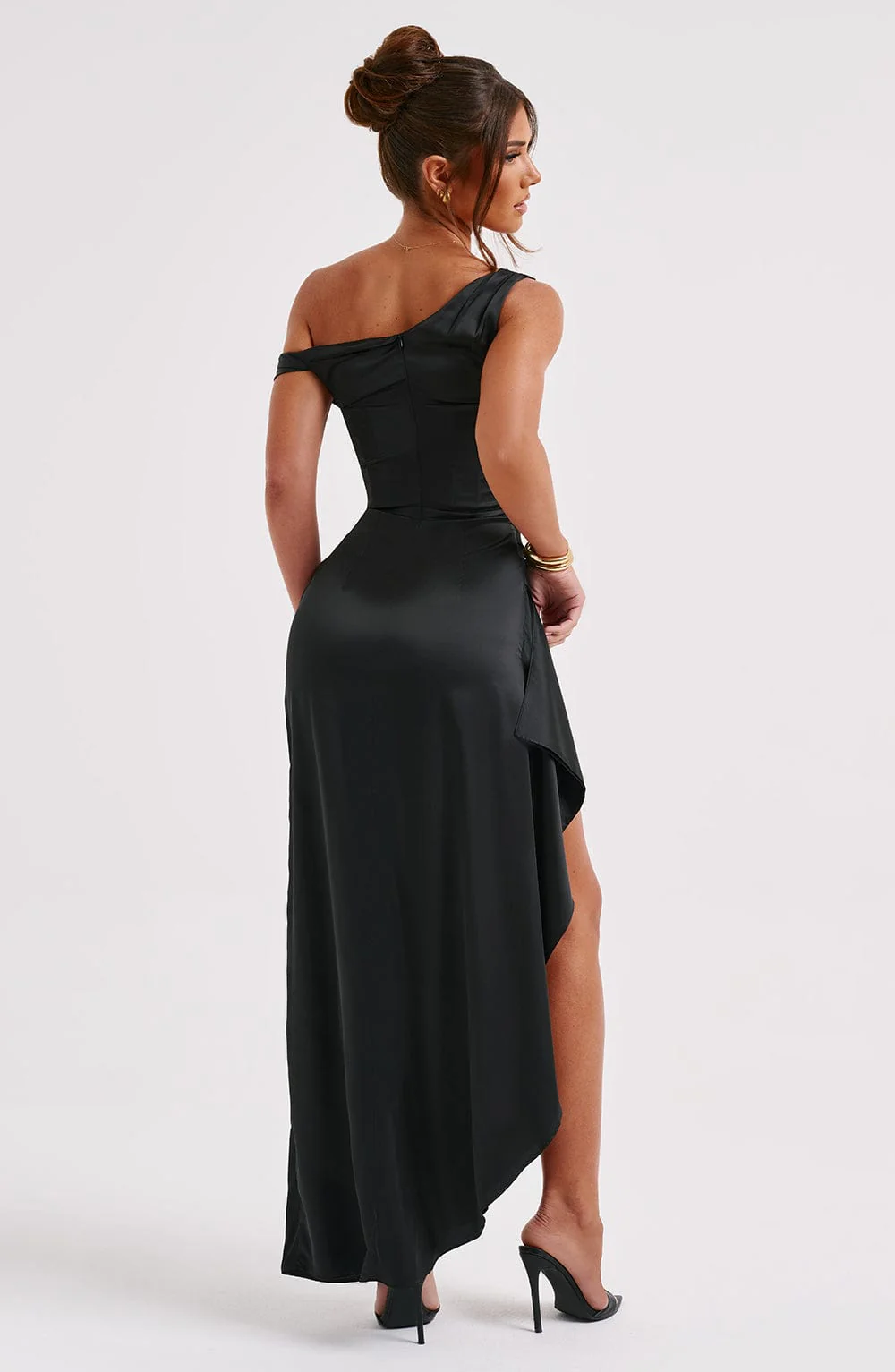 Juliene Maxi Dress - Black - Image 3