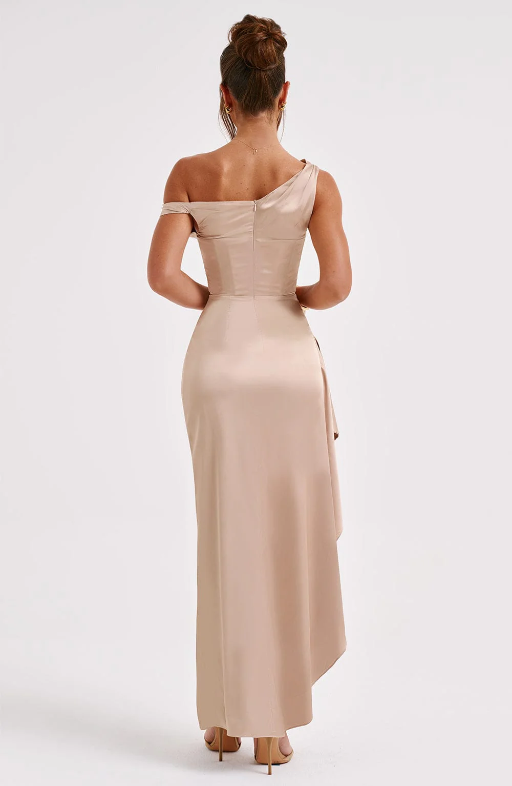 Juliene Maxi Dress - Champagne - Image 4