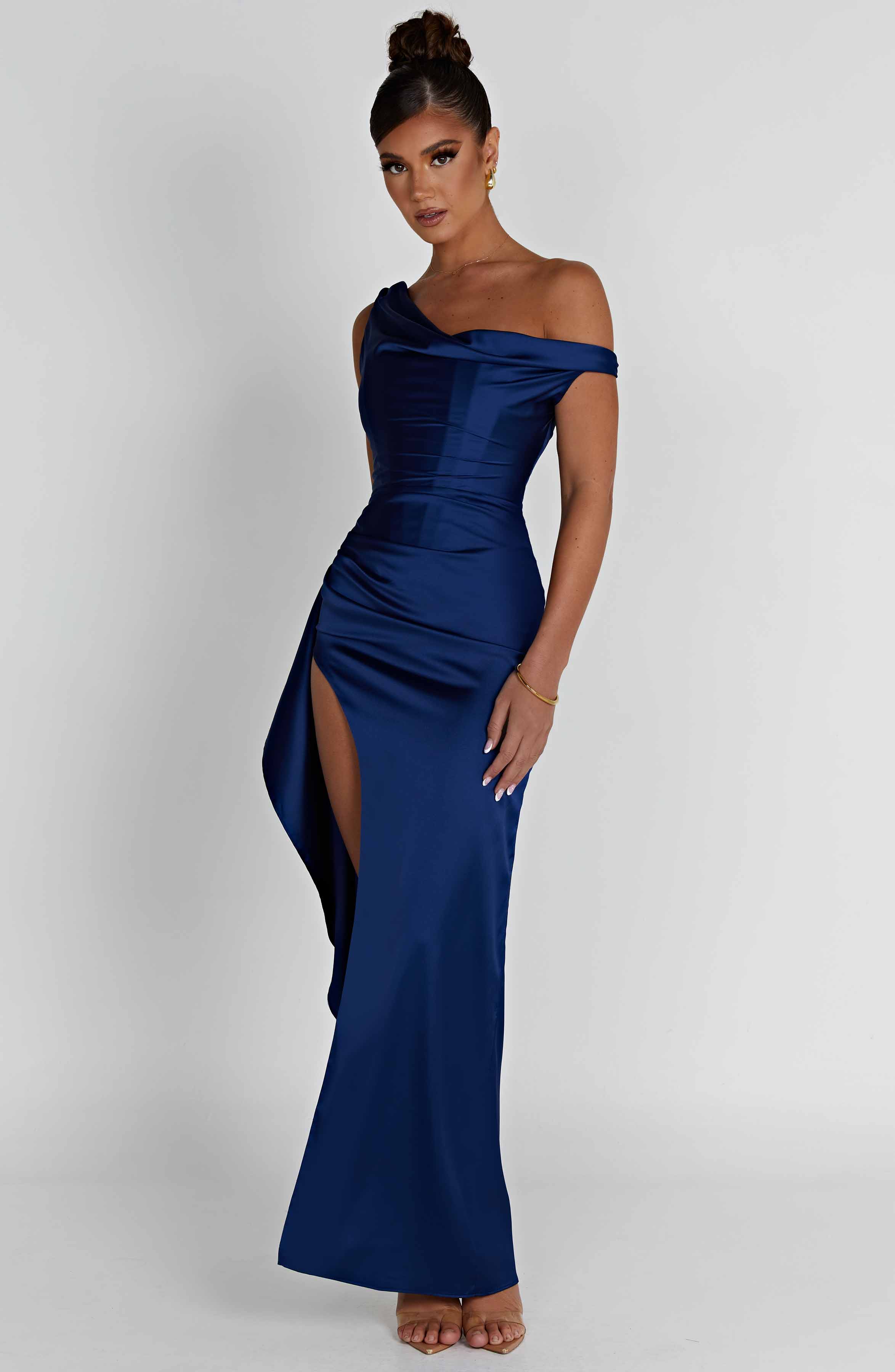 Juliene Maxi Dress - Navy - Image 11