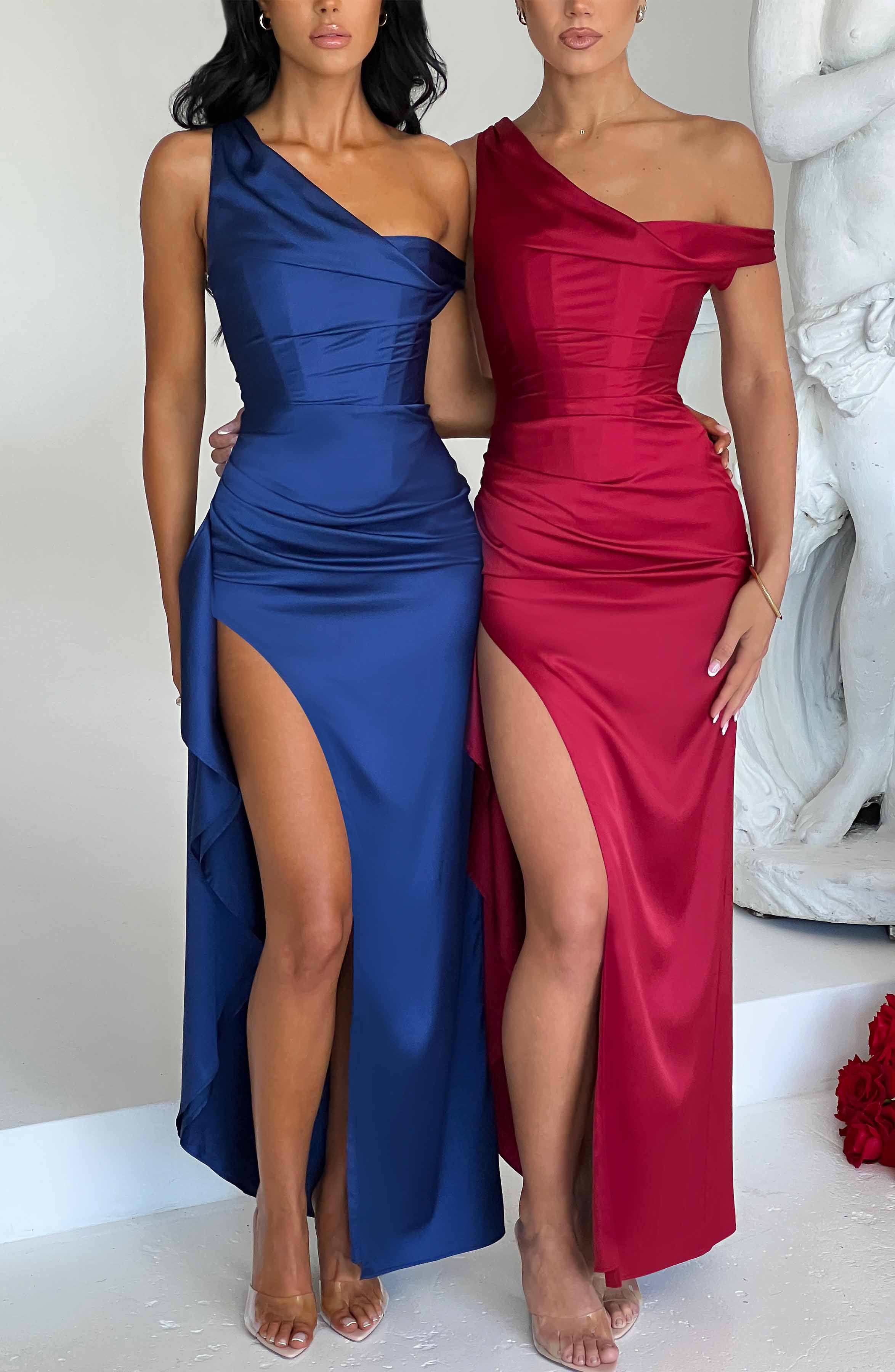Juliene Maxi Dress - Navy - Image 6