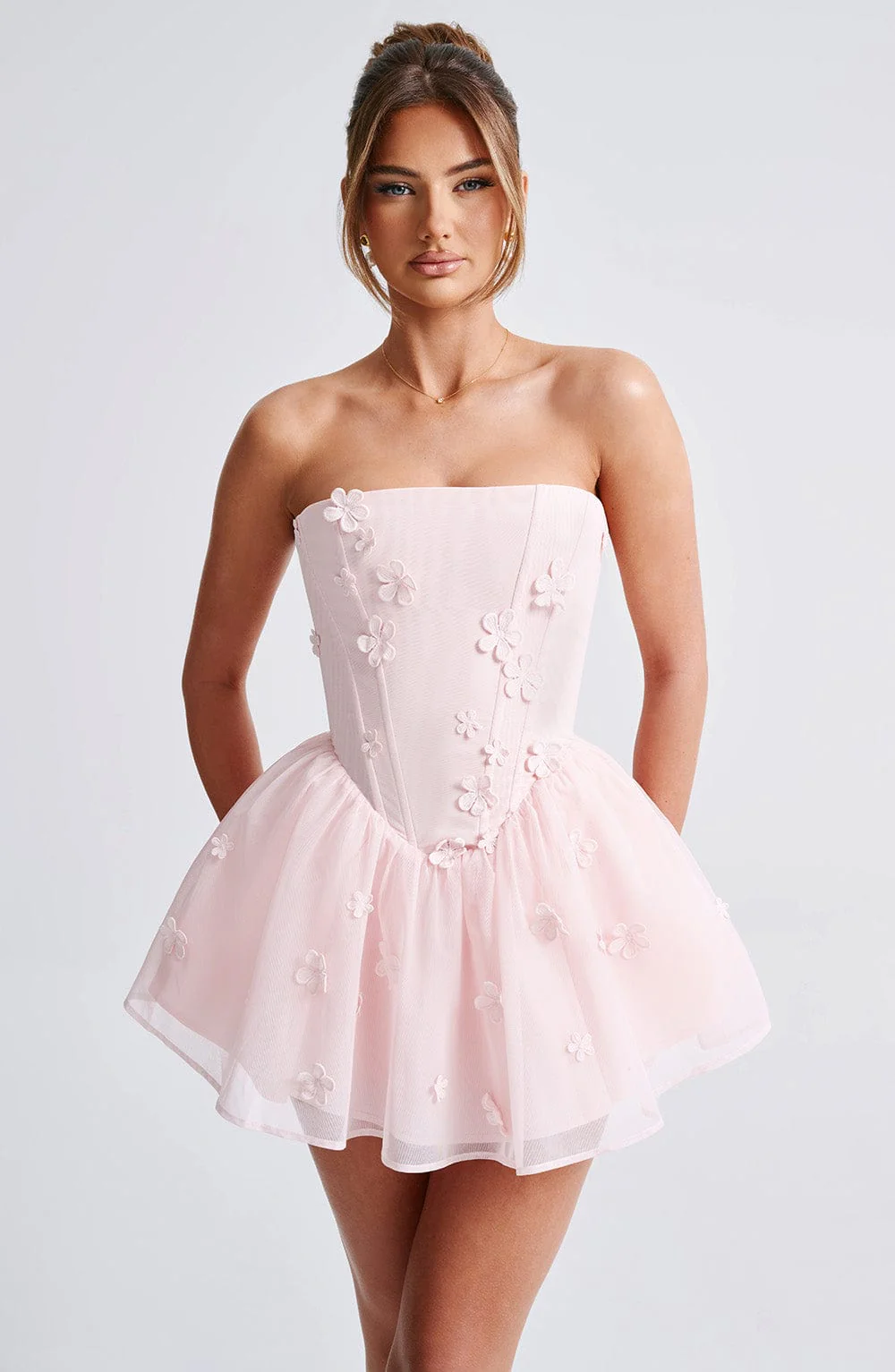 Justina Playsuit - Blush - Image 10