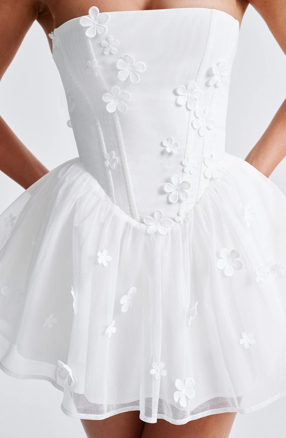 Justina Playsuit - Ivory - Image 11