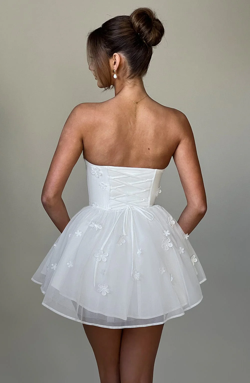 Justina Playsuit - Ivory - Image 2