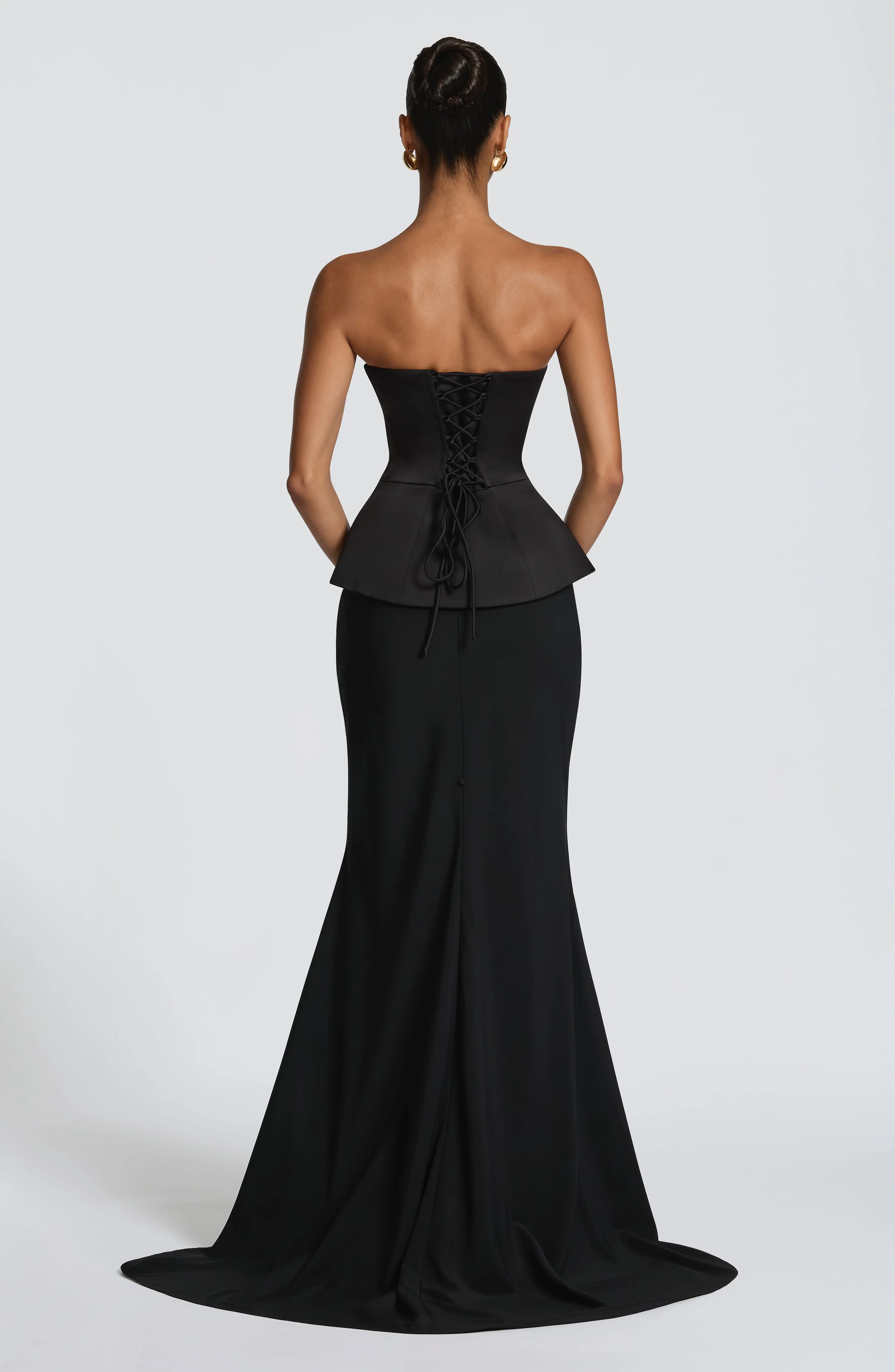Kaia Maxi Skirt - Black - Image 3
