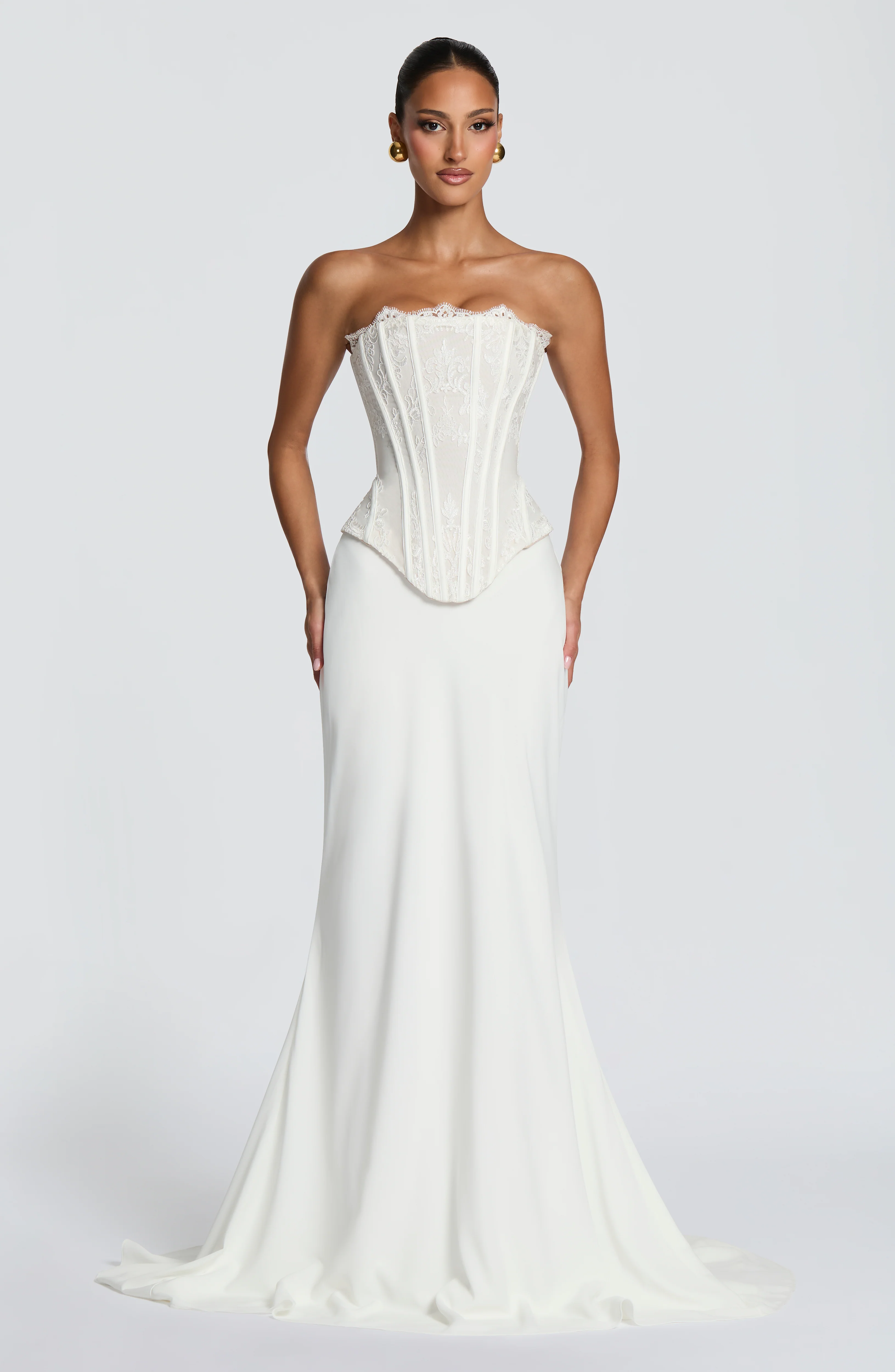 Kaia Maxi Skirt - Ivory - Image 15