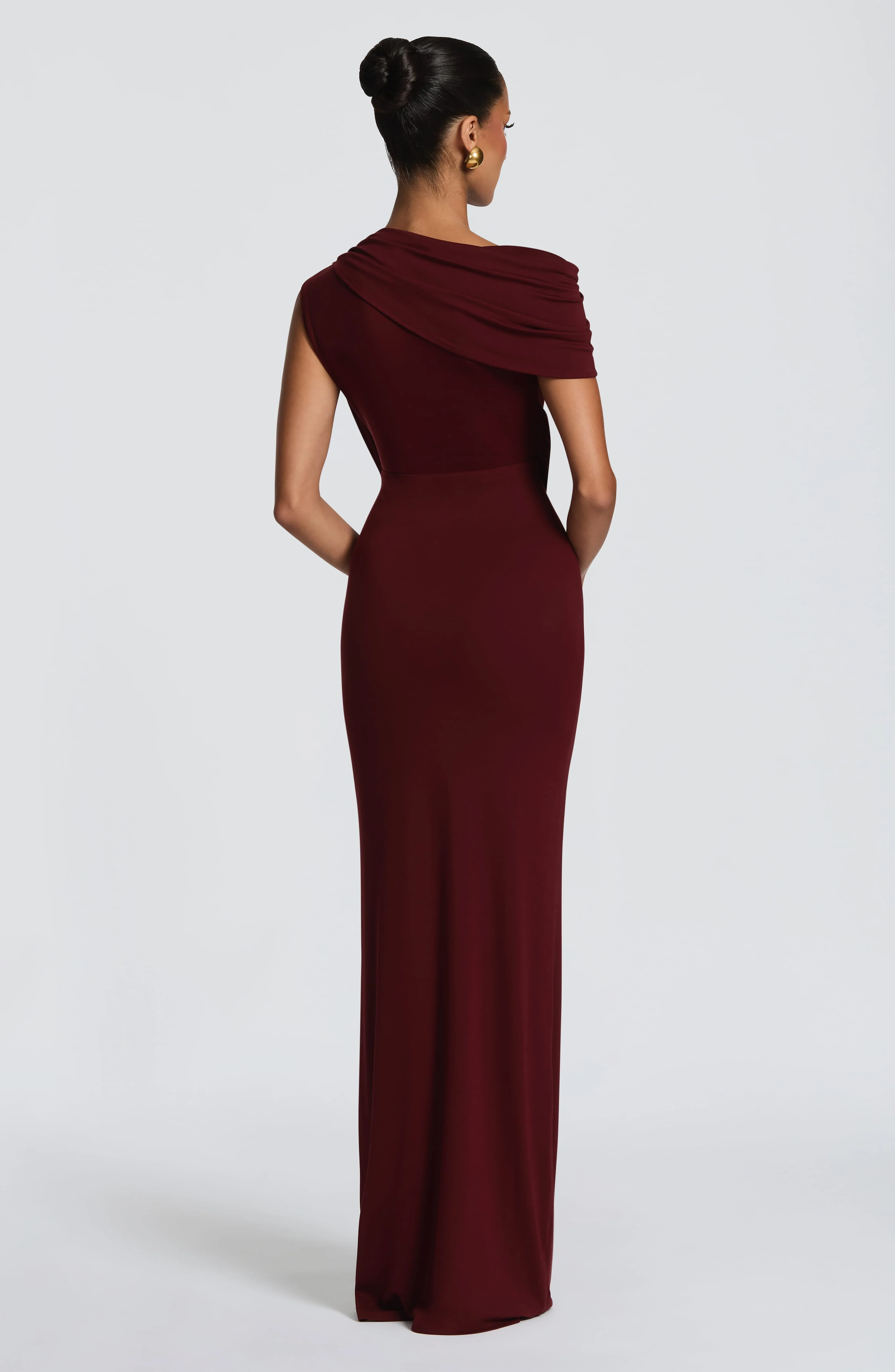 Kalina Maxi Dress - Cherry Lacquer - Image 3