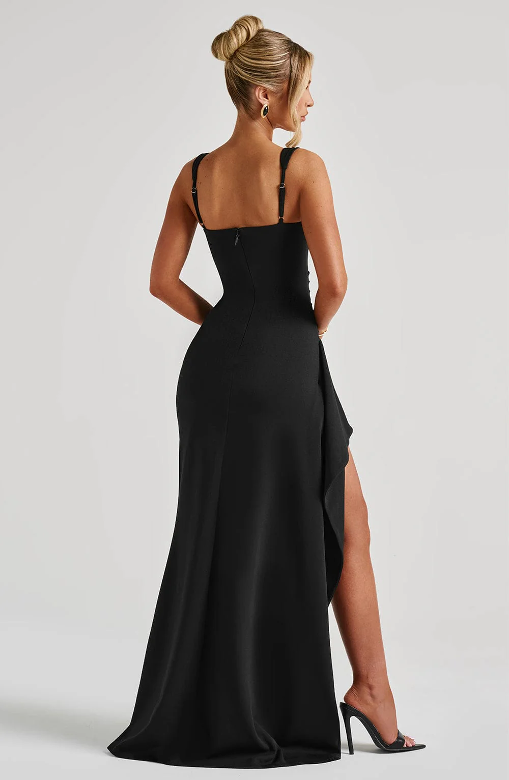 Katana Maxi Dress - Black - Image 2
