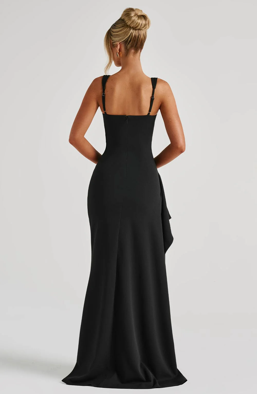 Katana Maxi Dress - Black - Image 5