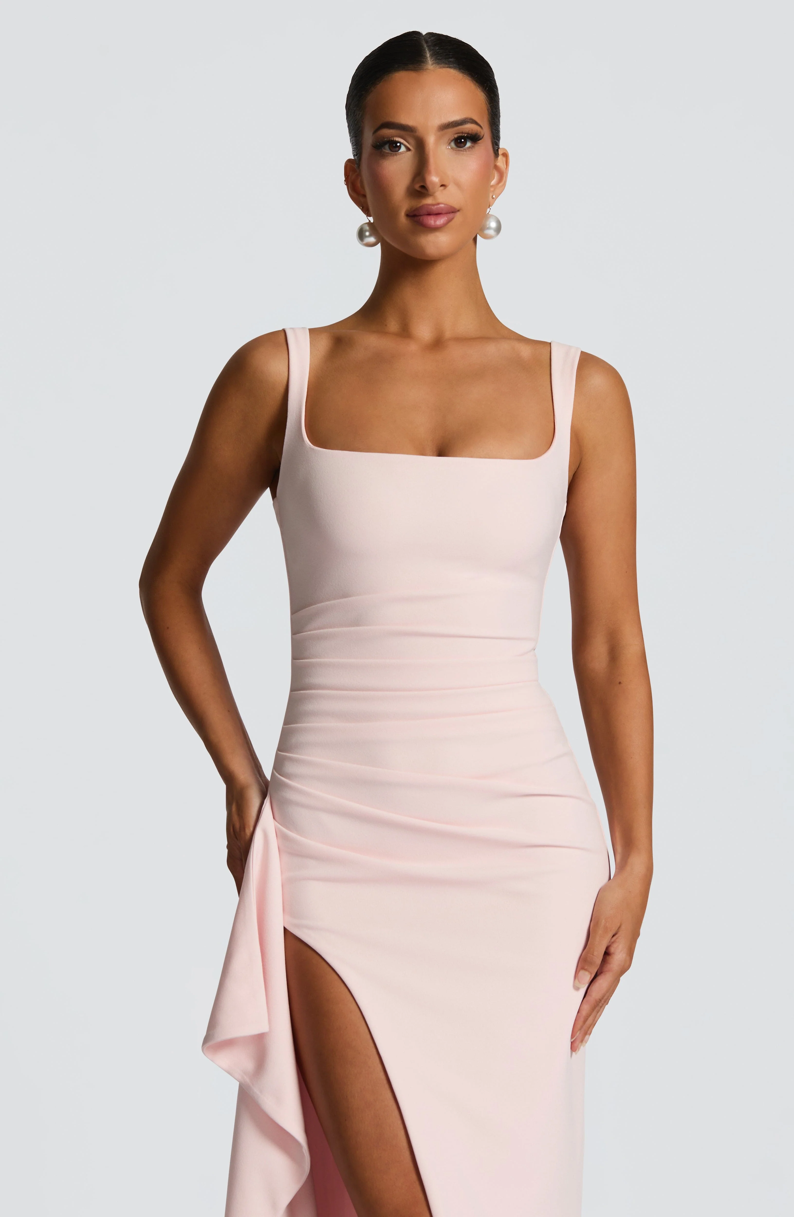 Katana Maxi Dress - Blush - Image 6