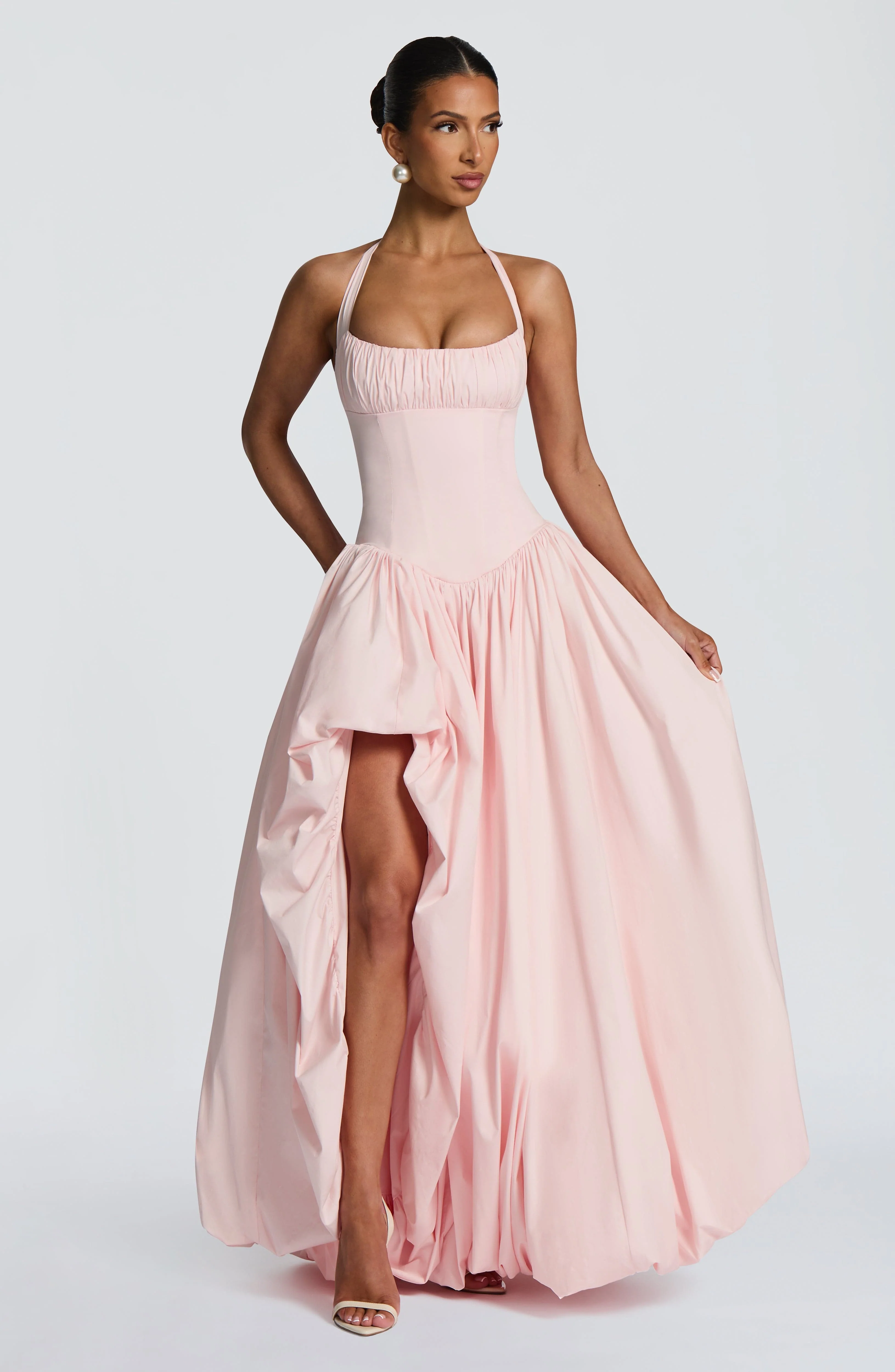 Keira Maxi Dress - Blush - Image 6