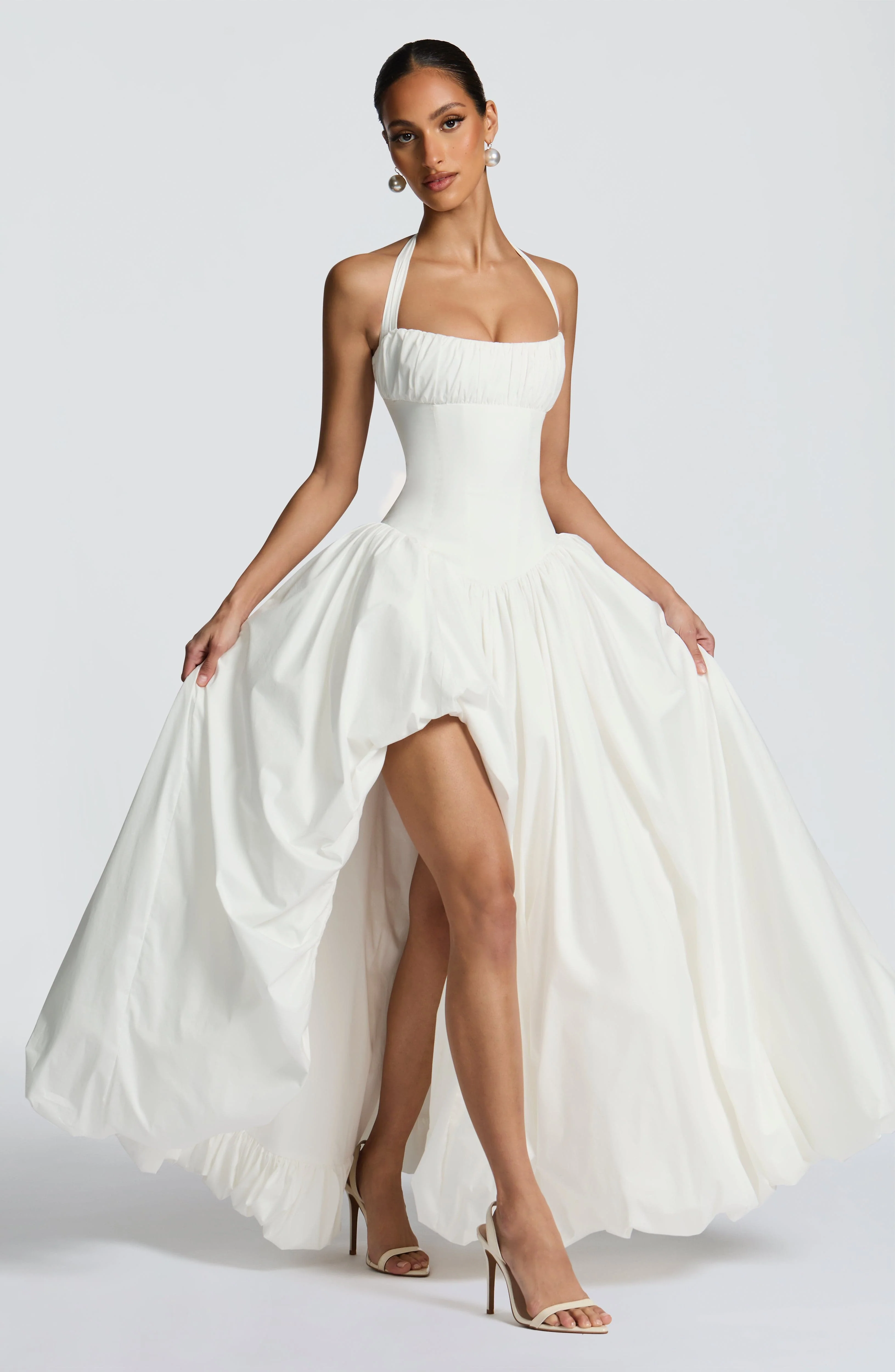 Keira Maxi Dress - Ivory - Image 6