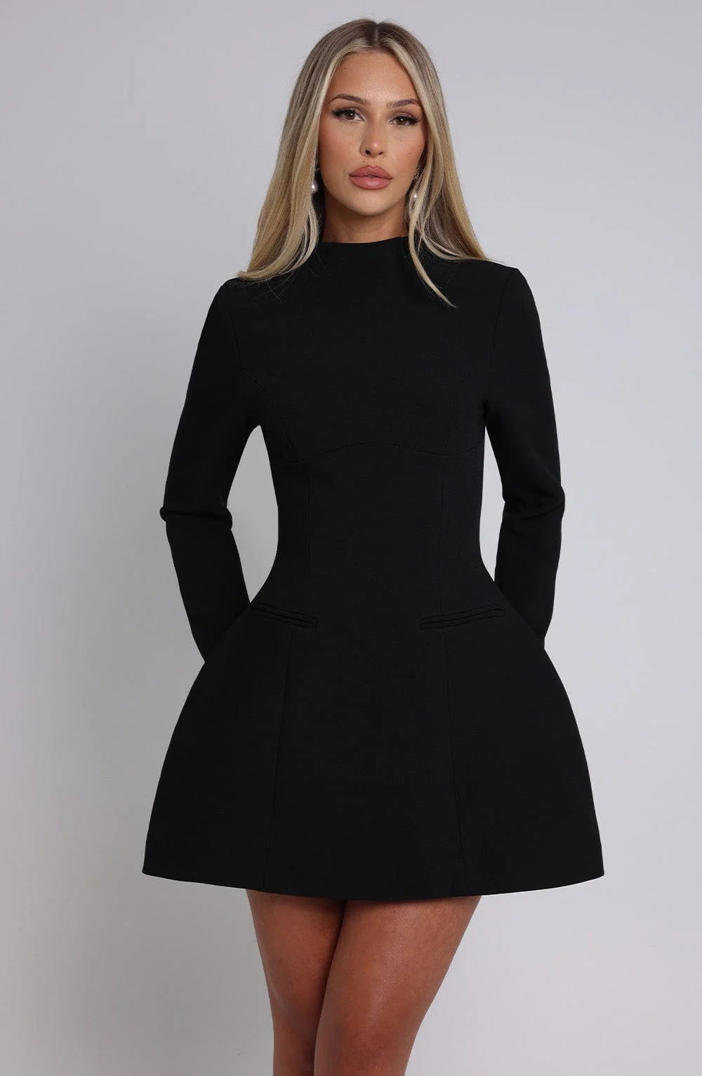 Kelly Mini Dress - Black - Image 18
