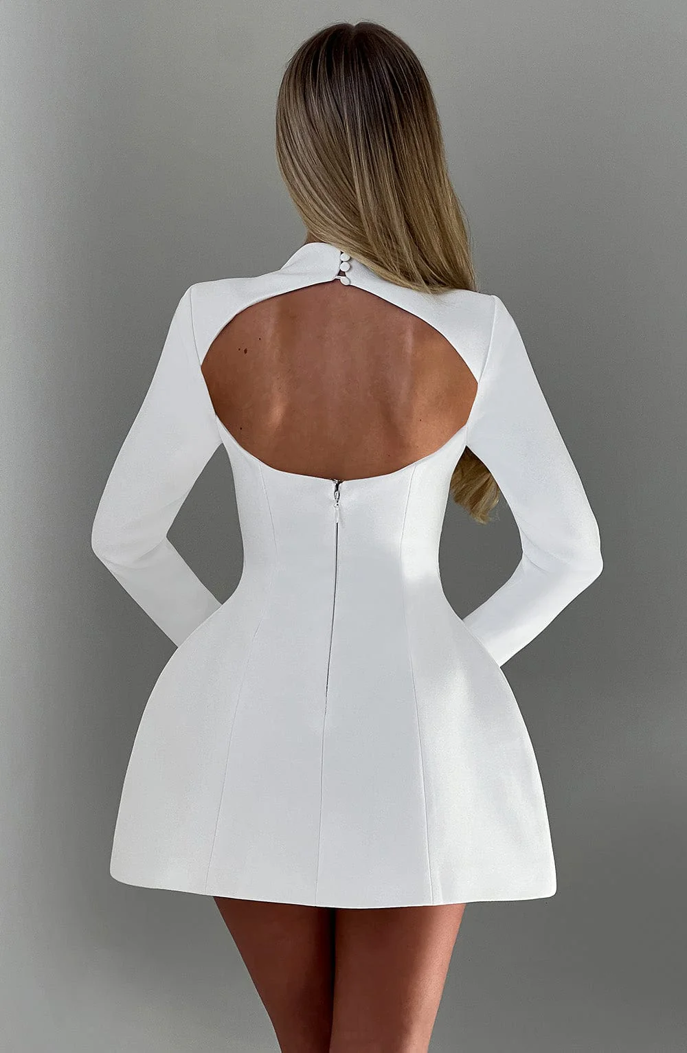 Kelly Mini Dress - Ivory - Image 5