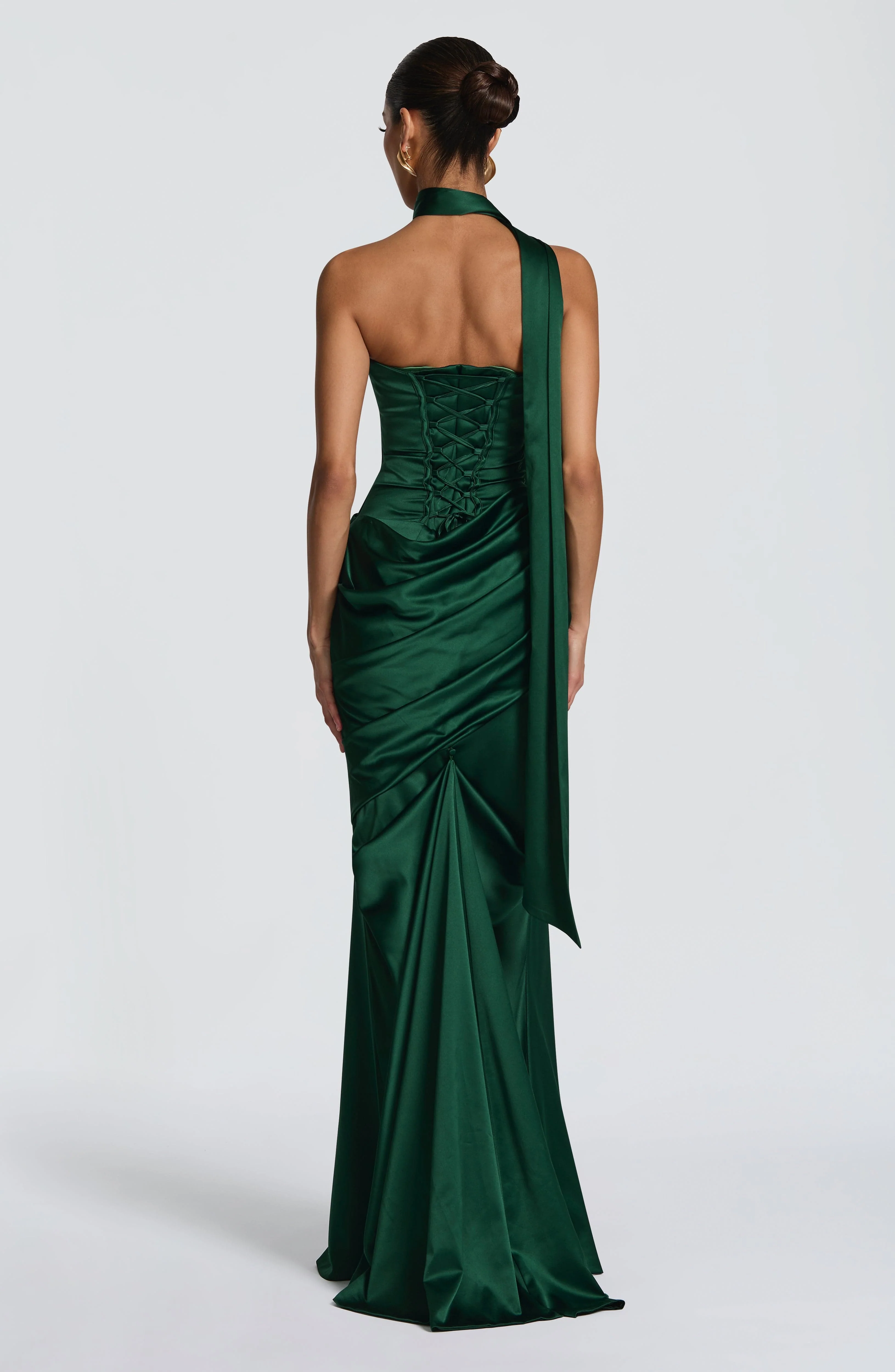 Kensington Maxi Dress - Emerald - Image 7