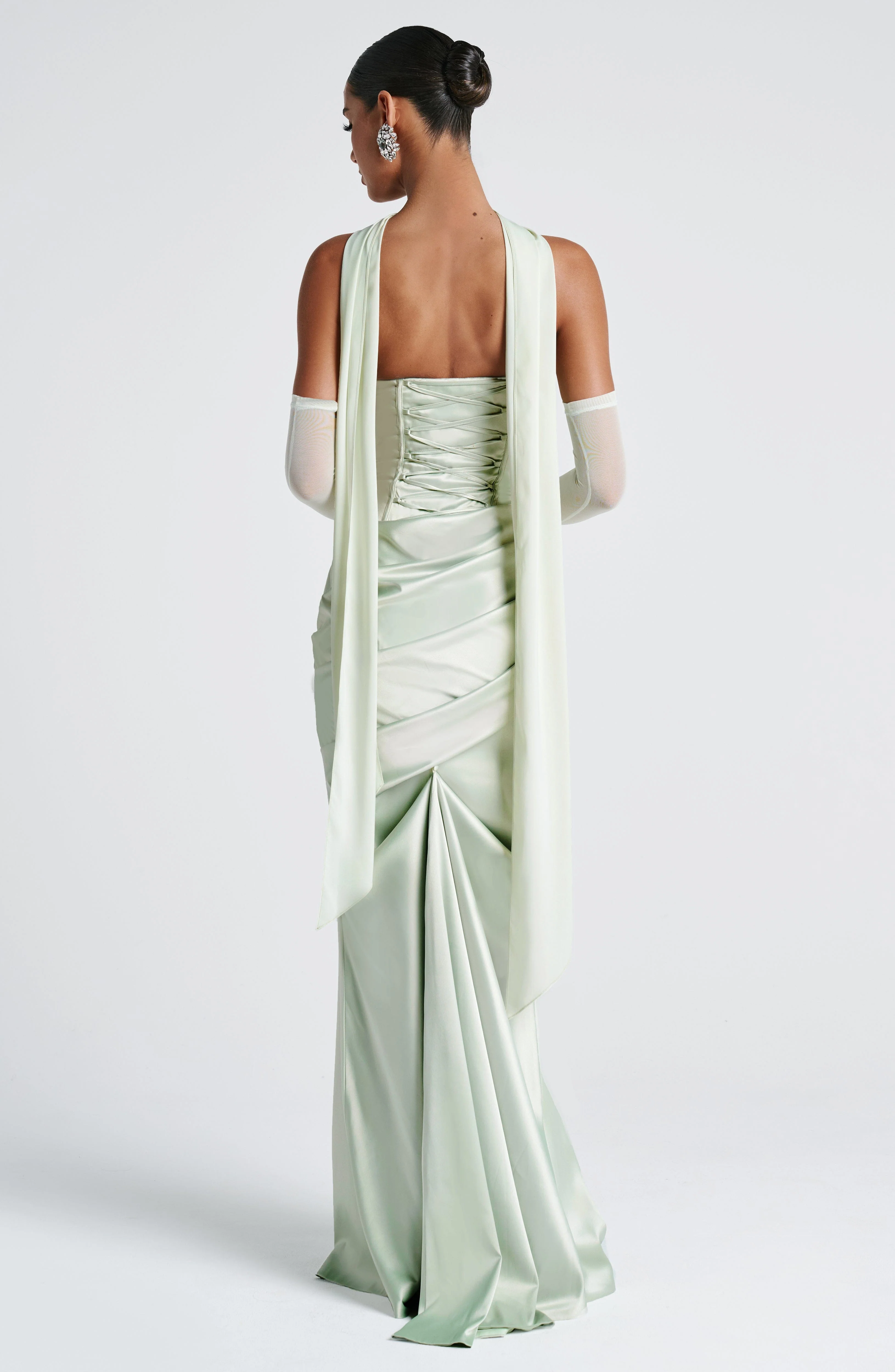 Kensington Maxi Dress - Mint - Image 7