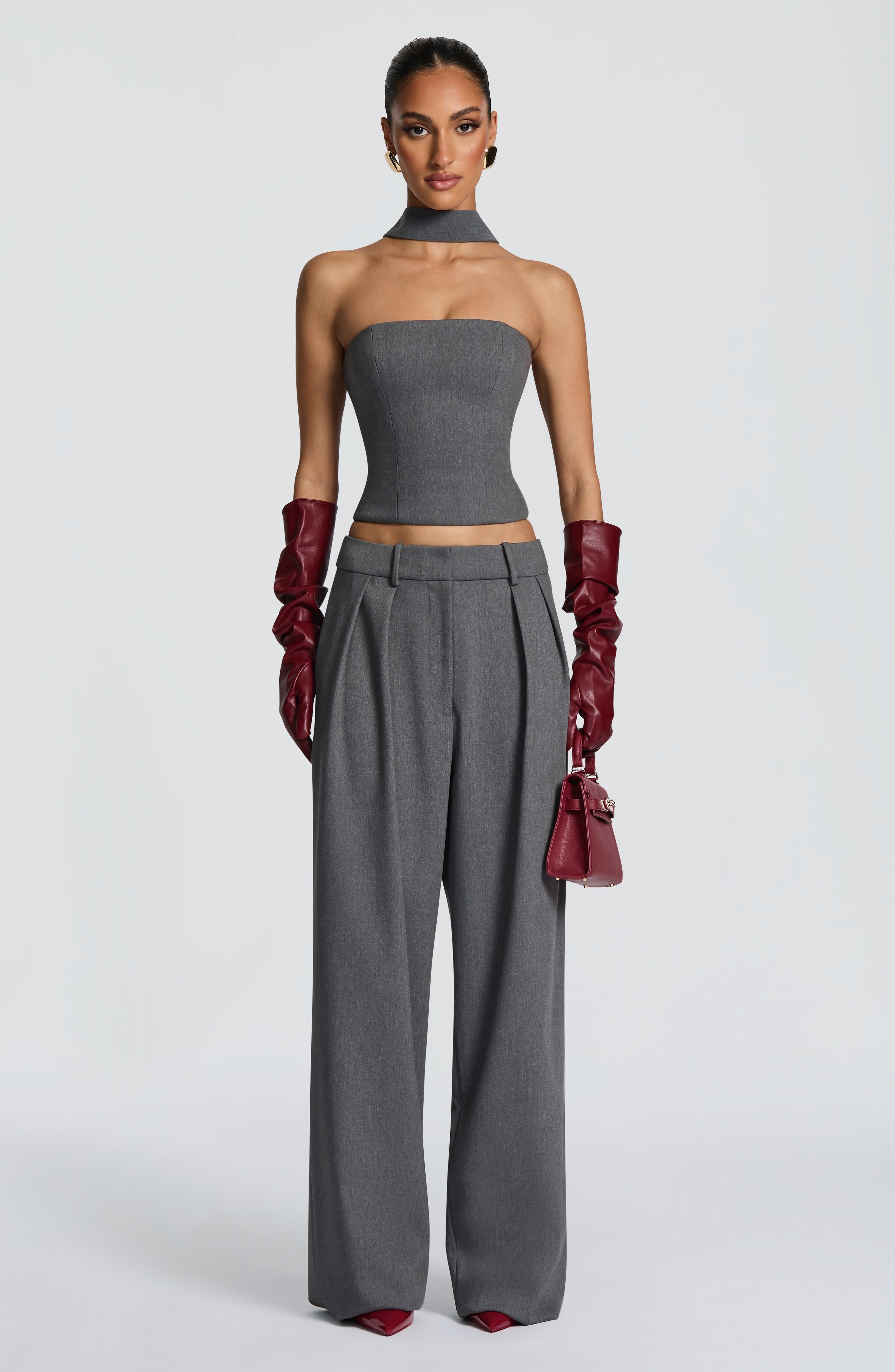 Kerry Top - Grey Marl - Image 9