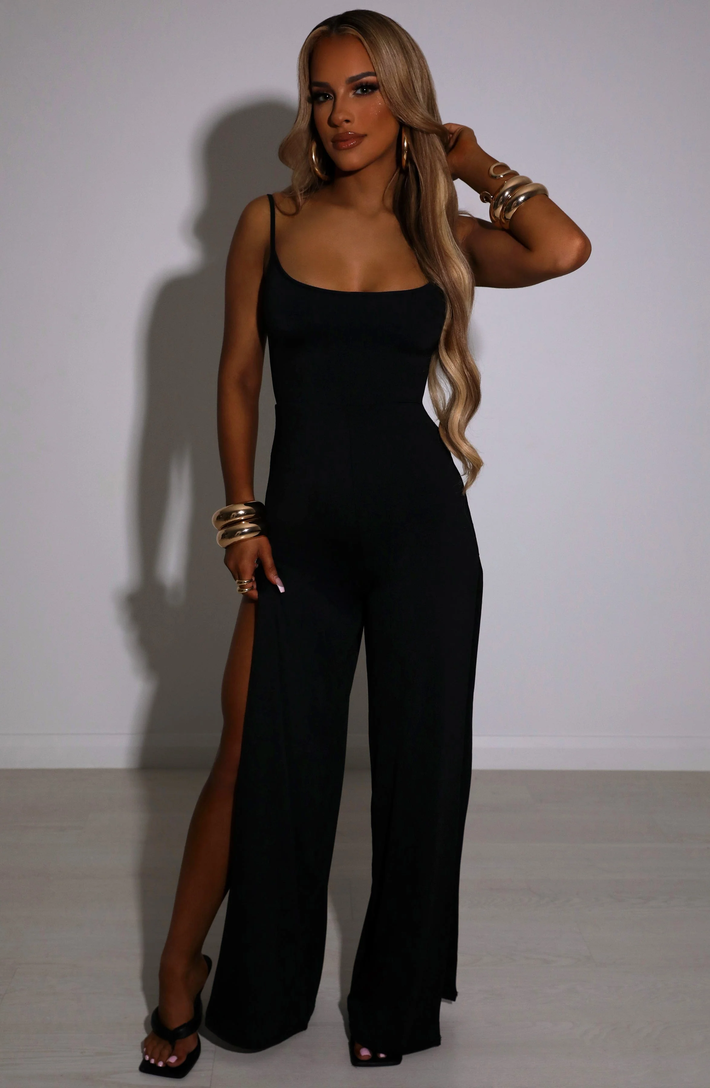 Khloe Jumpsuit - Black - Image 4