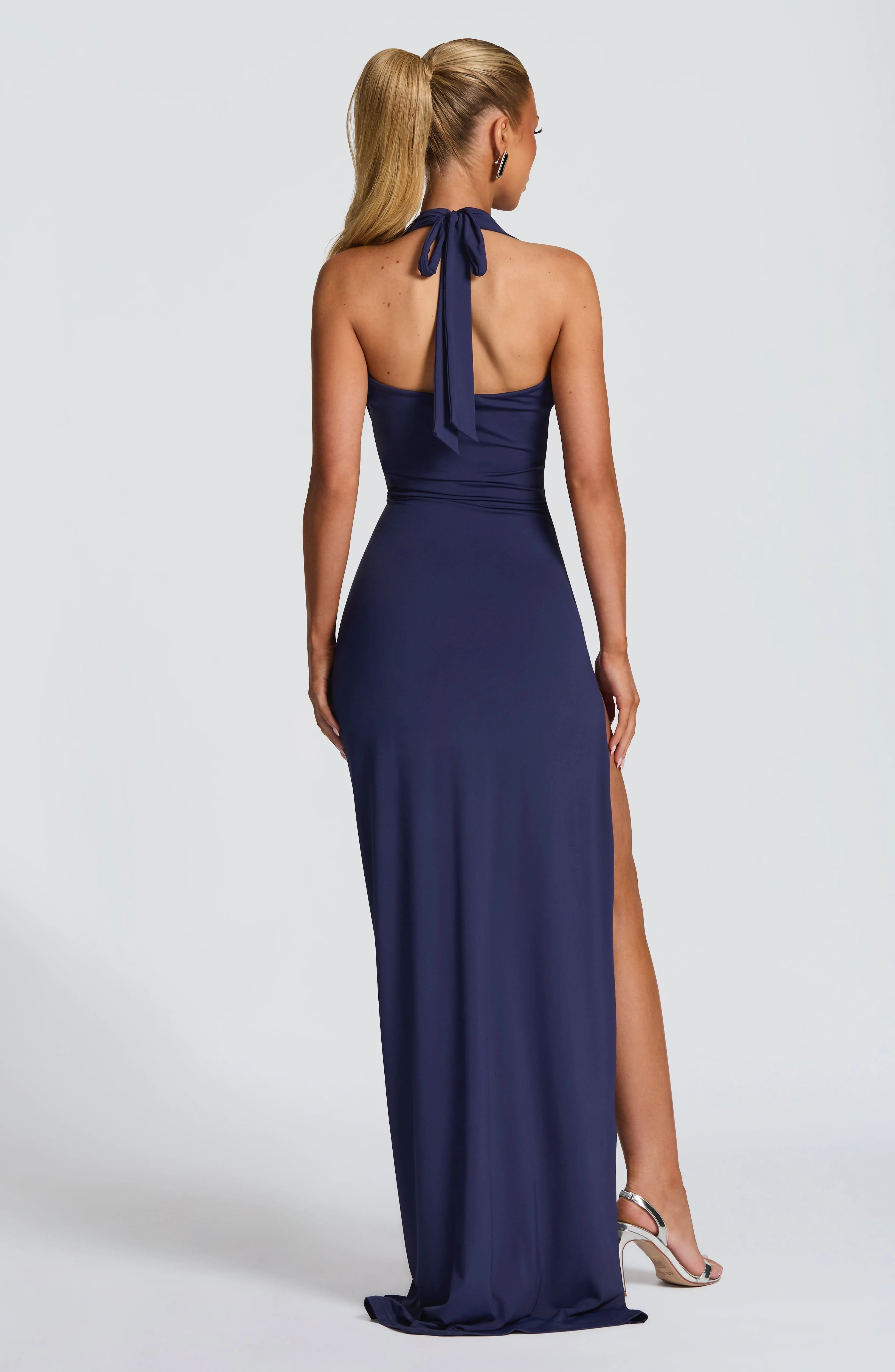 Kingsley Maxi Dress - Navy - Image 3
