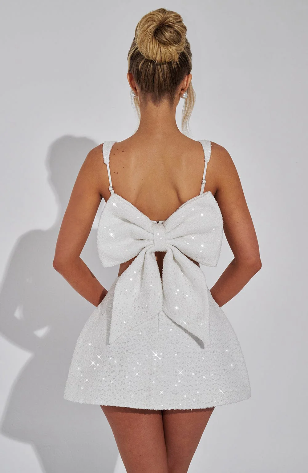 Kiri Mini Skirt - Ivory - Image 6