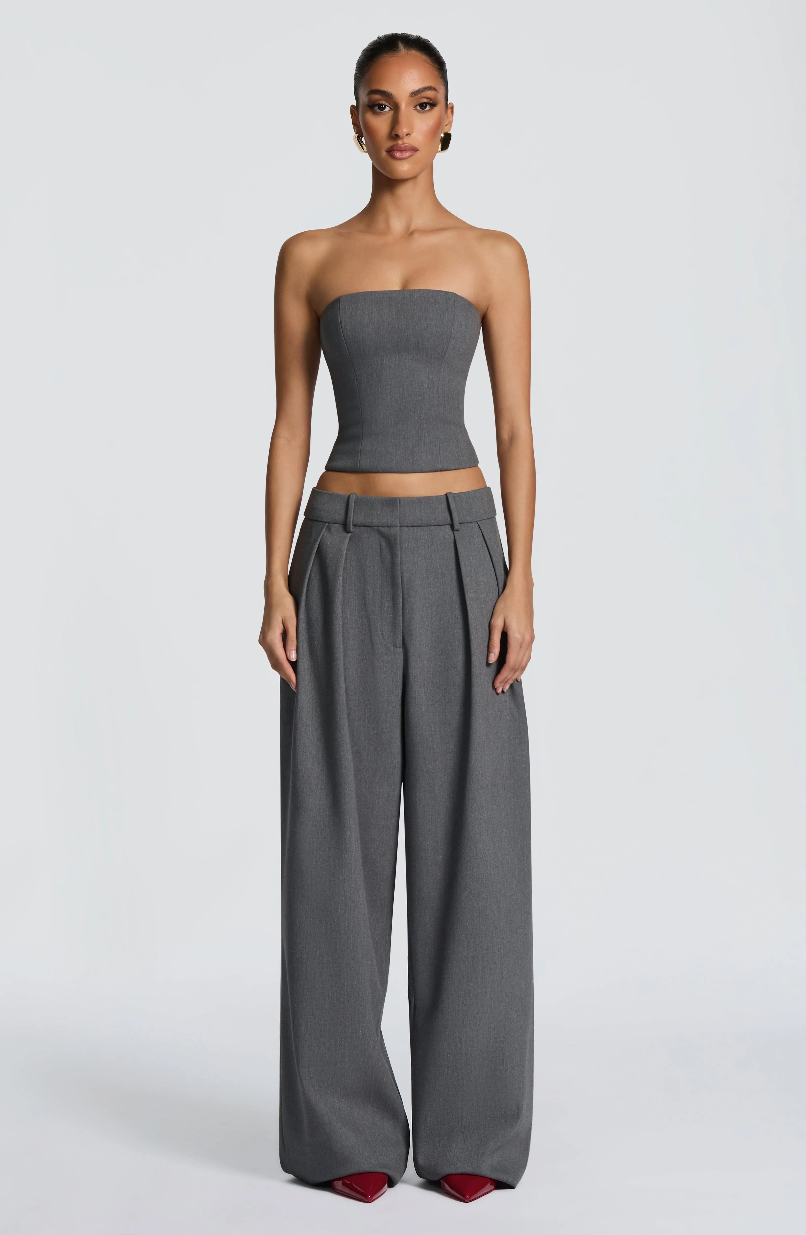 Kirsty Pants - Grey Marl - Image 12