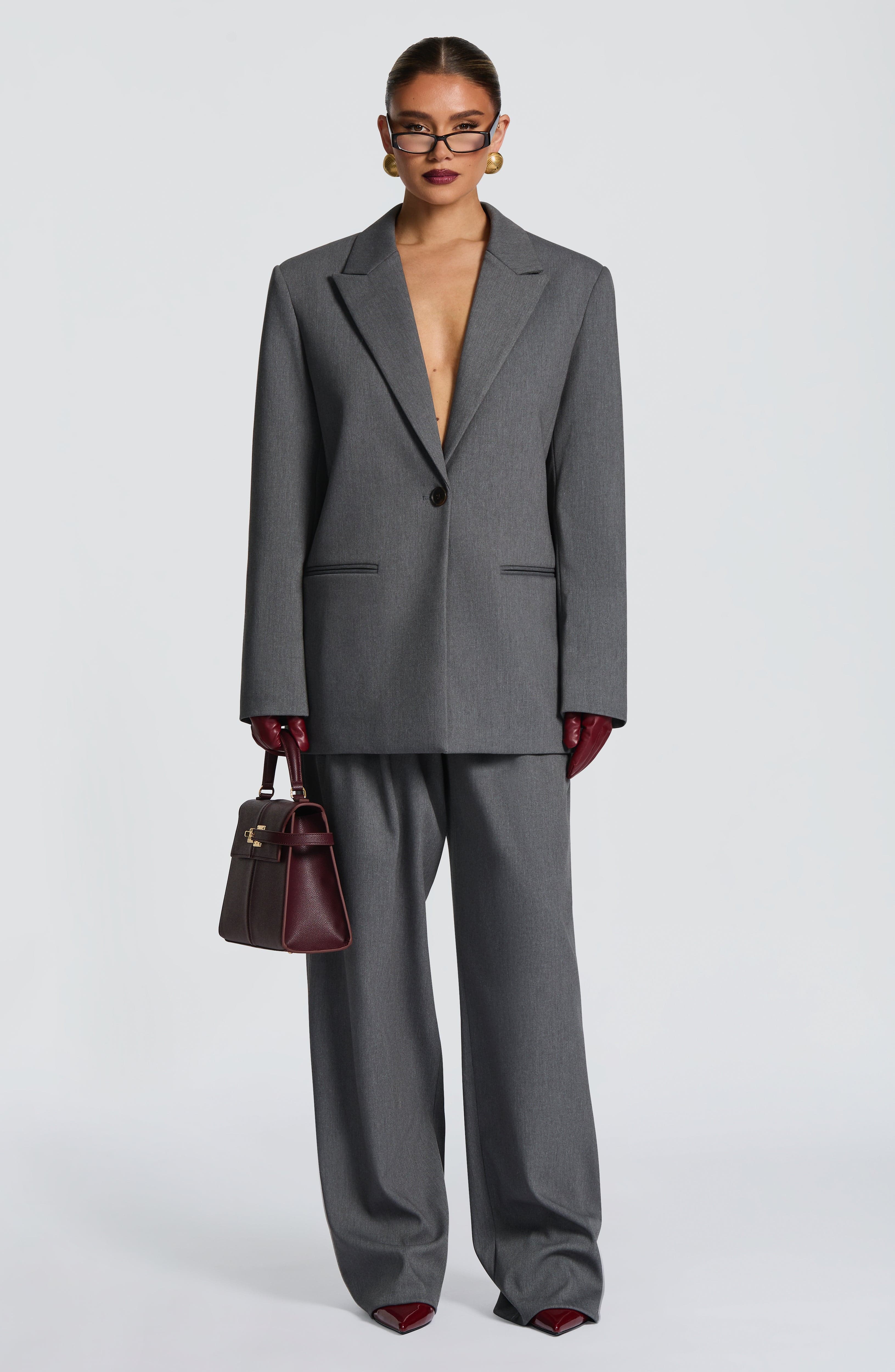 Kirsty Pants - Grey Marl - Image 13