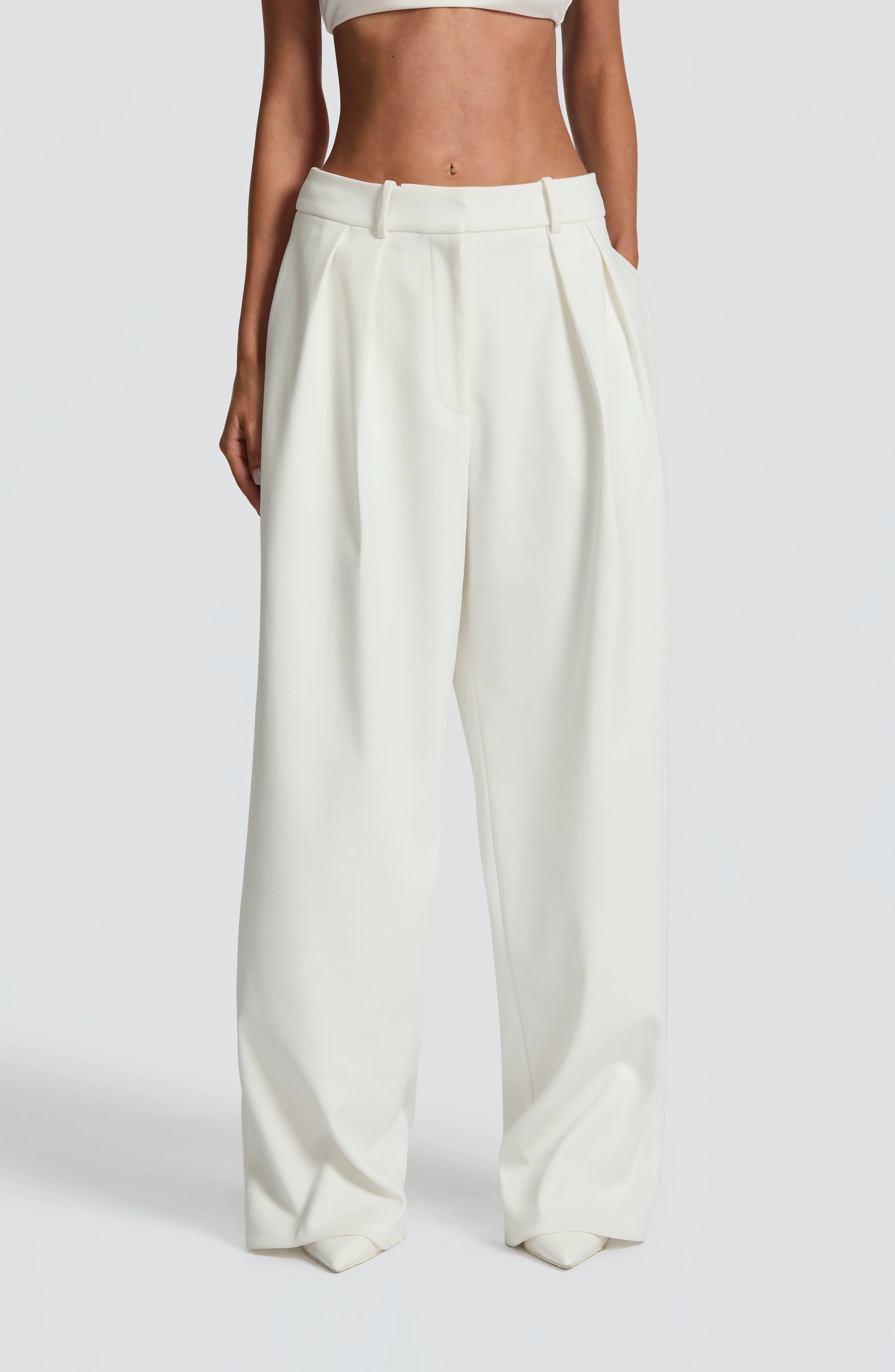 Kirsty Pants - Ivory - Image 4
